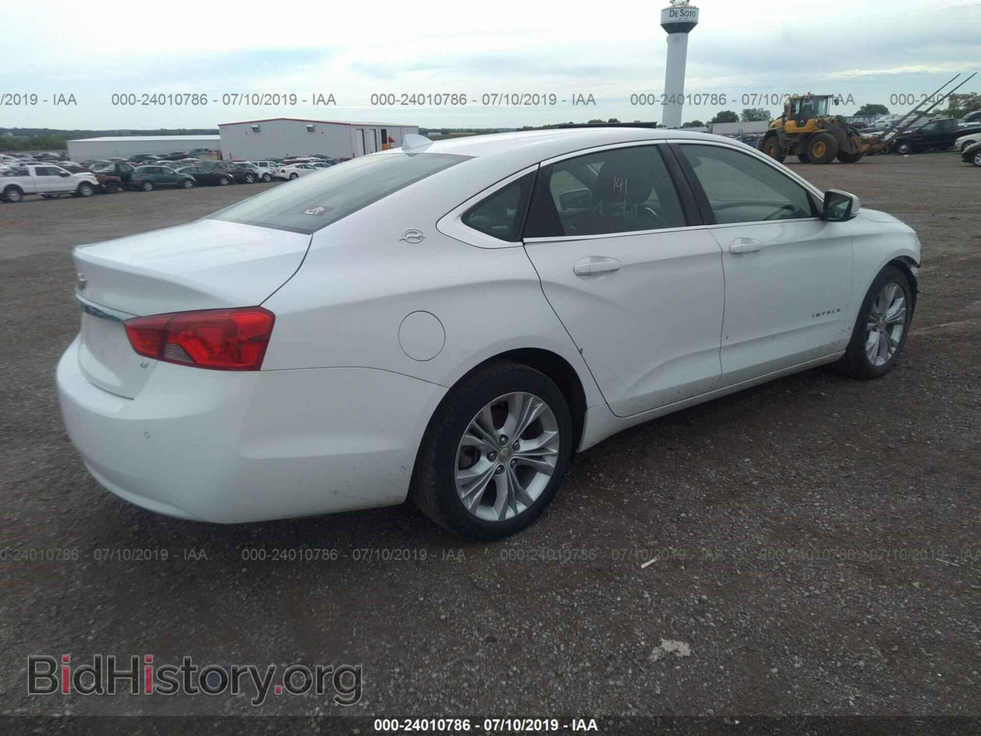 2014 CHEVROLET IMPALA - VIN: 2G1125S3XE9107372 - Фото 4