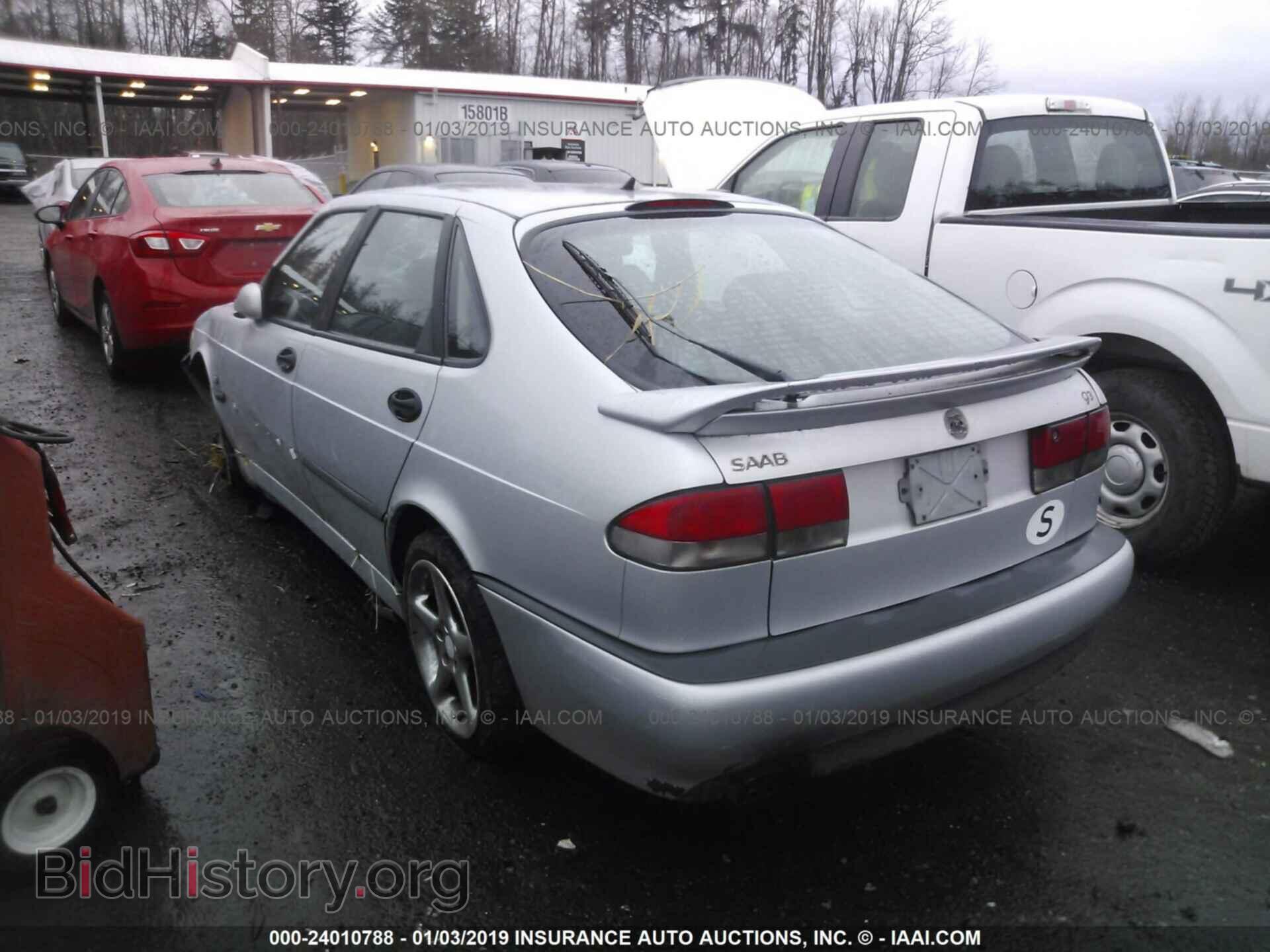 2000 SAAB 9-3 - VIN: YS3DP55G4Y7014883 - Photo 3