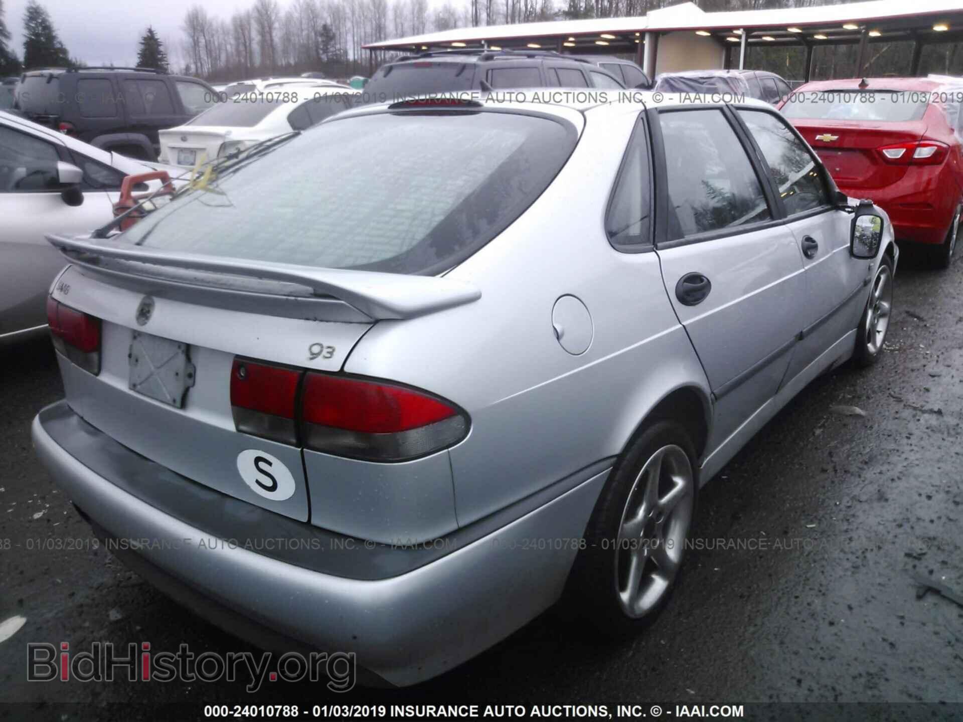 2000 SAAB 9-3 - VIN: YS3DP55G4Y7014883 - Photo 4