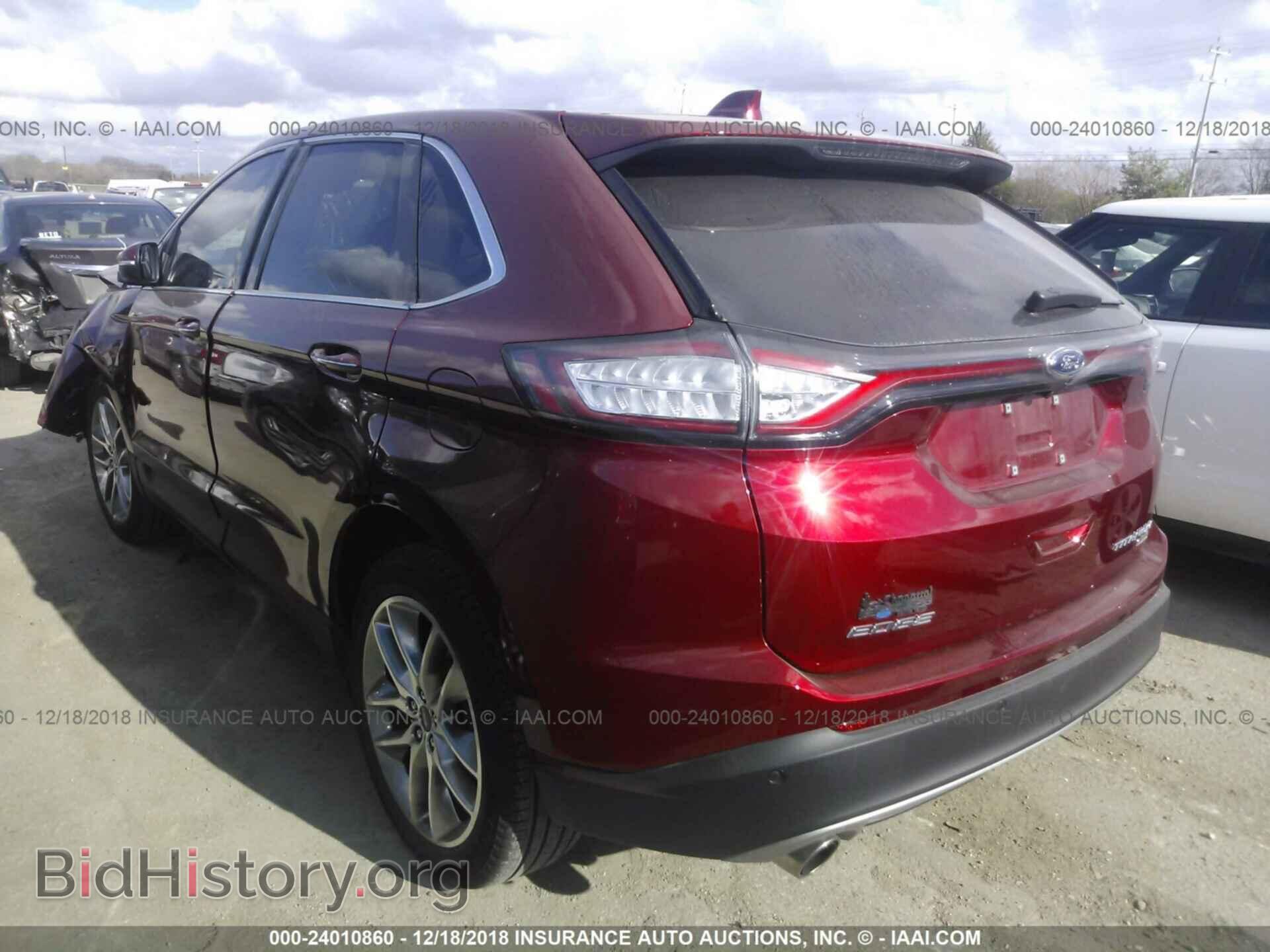 2018 FORD EDGE - VIN: 2FMPK3K98JBC00531 - Фото 3