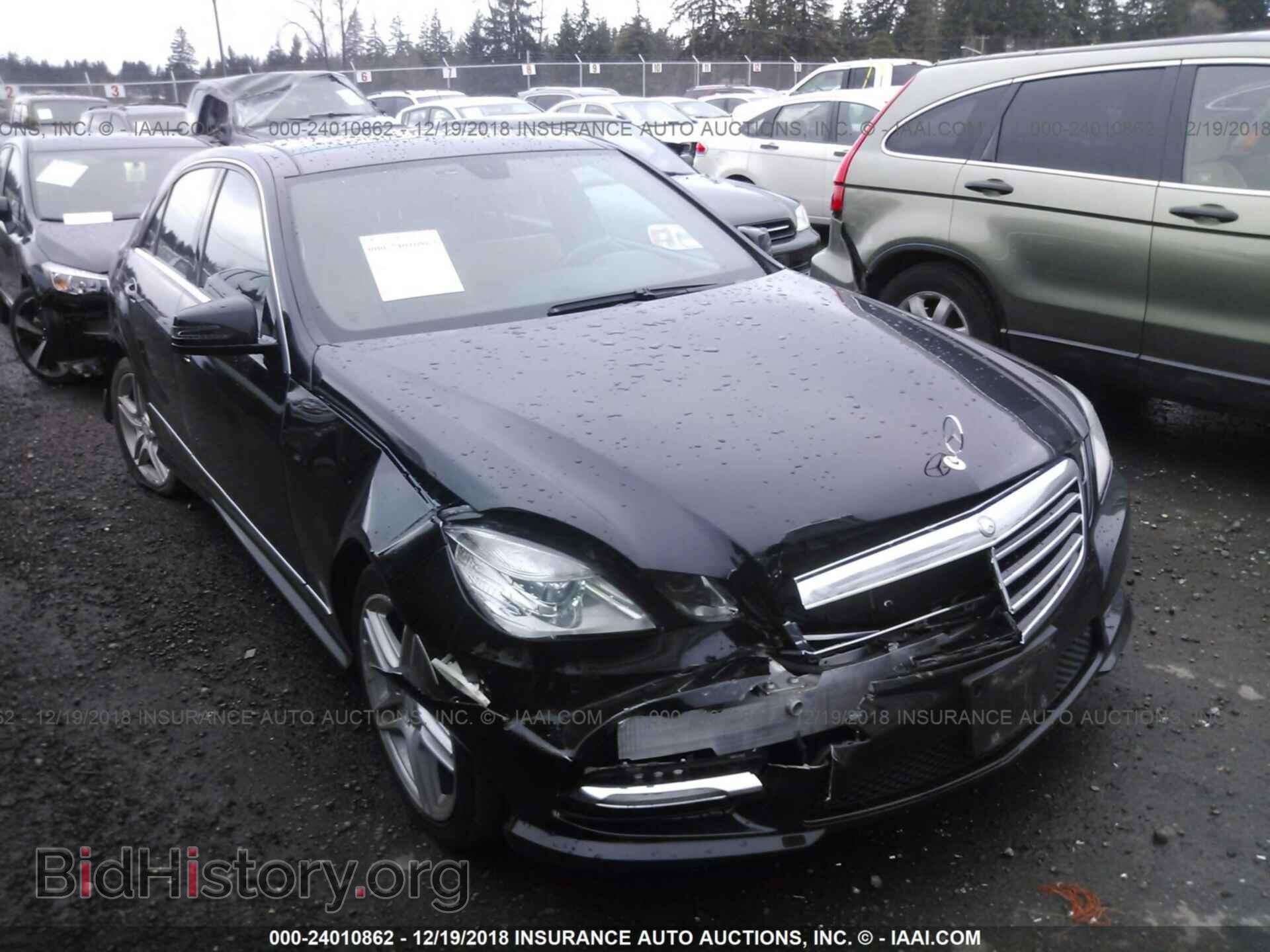 Photo WDDHF8JB0DA679449 - Mercedes-benz E 2013