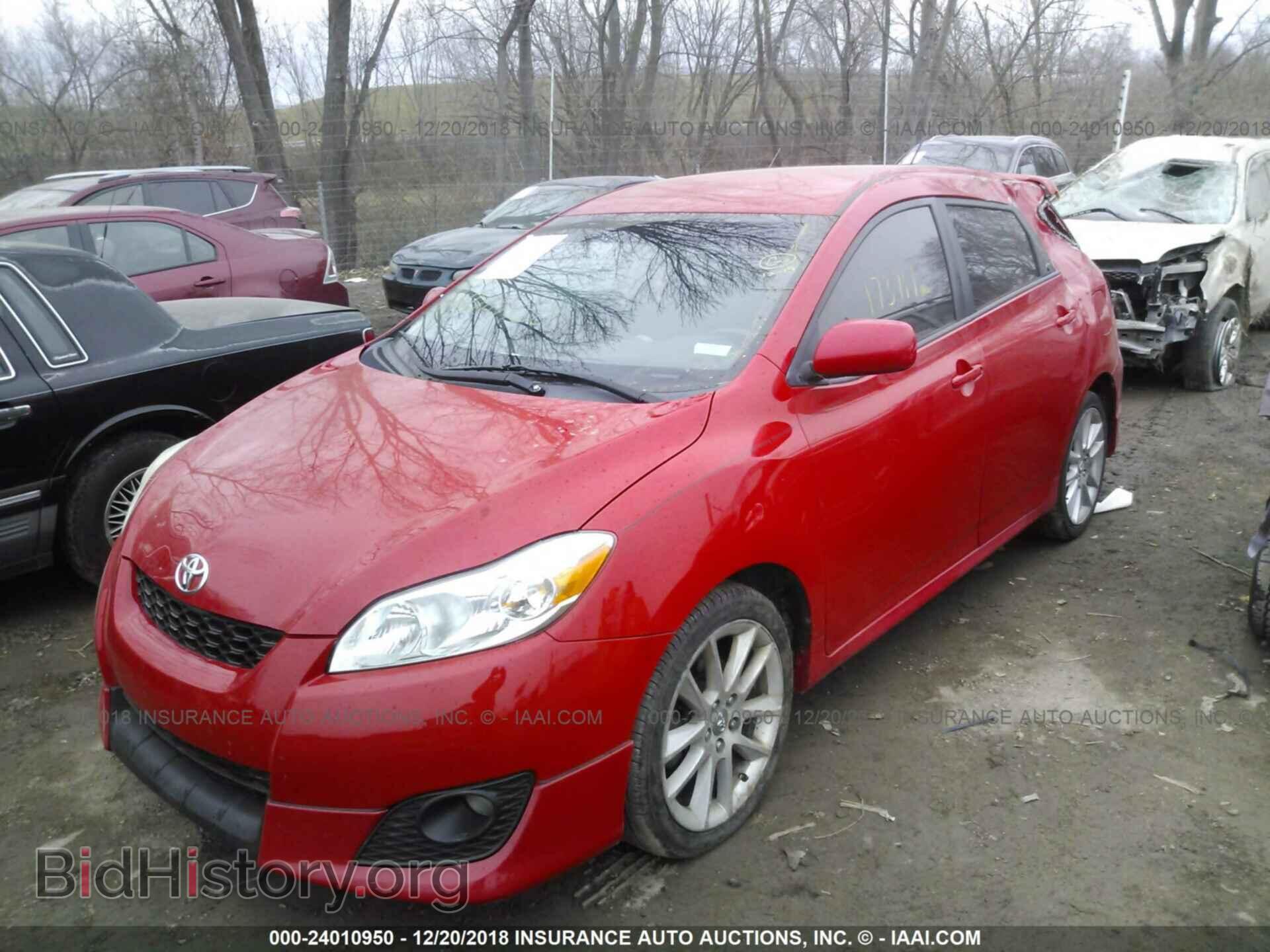 2009 TOYOTA COROLLA MATRIX - VIN: 2T1GE40E59C005331 - Фото 2