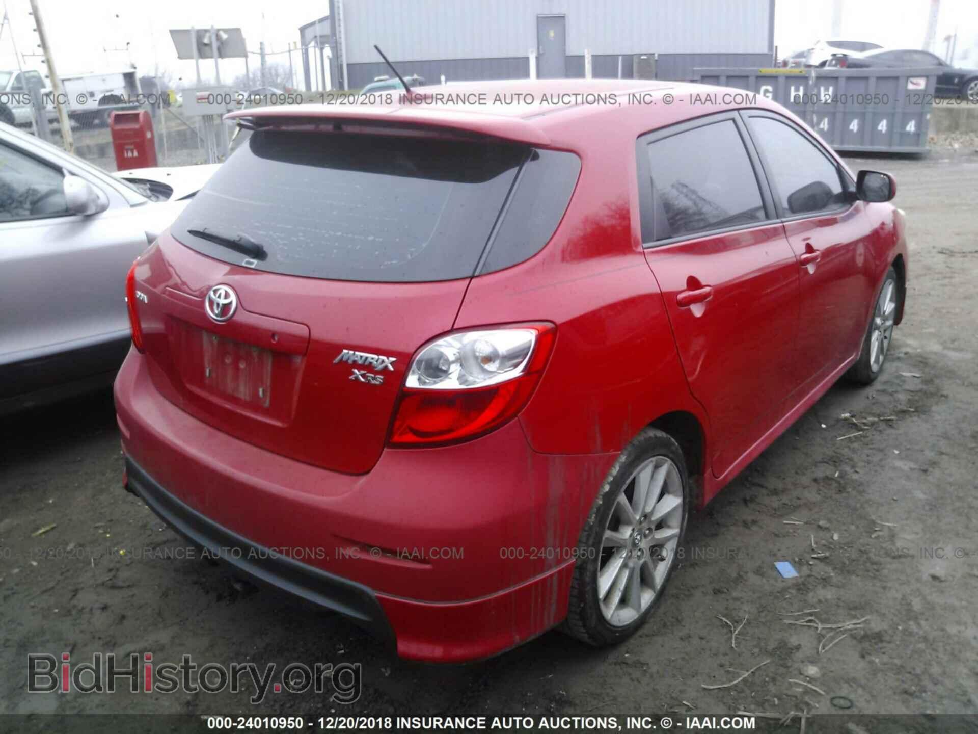 2009 TOYOTA COROLLA MATRIX - VIN: 2T1GE40E59C005331 - Фото 4