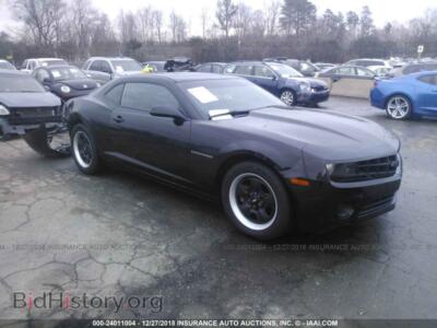 2011 Chevrolet CAMARO LS, черный — VIN 2G1FE1ED5B9212472, IAAI
