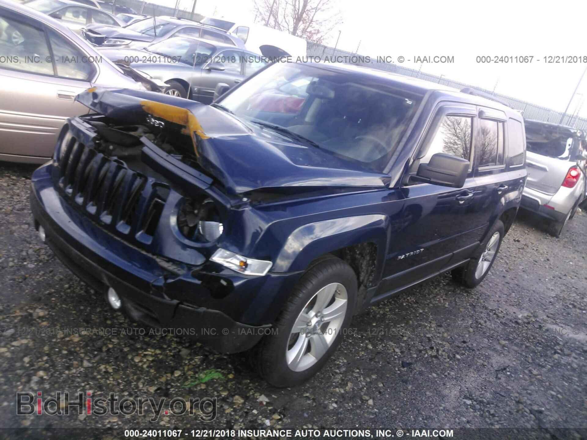 2012 JEEP PATRIOT - VIN: 1C4NJPFB4CD652167 - Фото 2