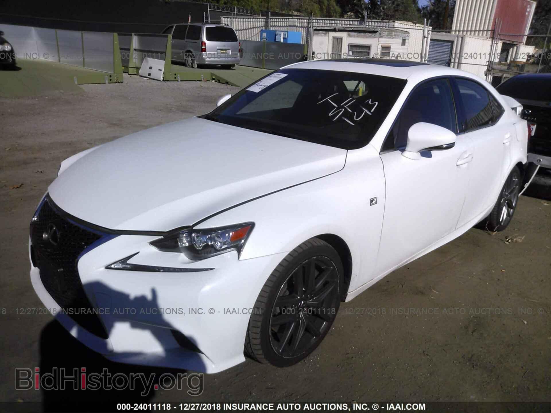 2016 LEXUS IS - VIN: JTHBA1D23G5036302 - Фото 2