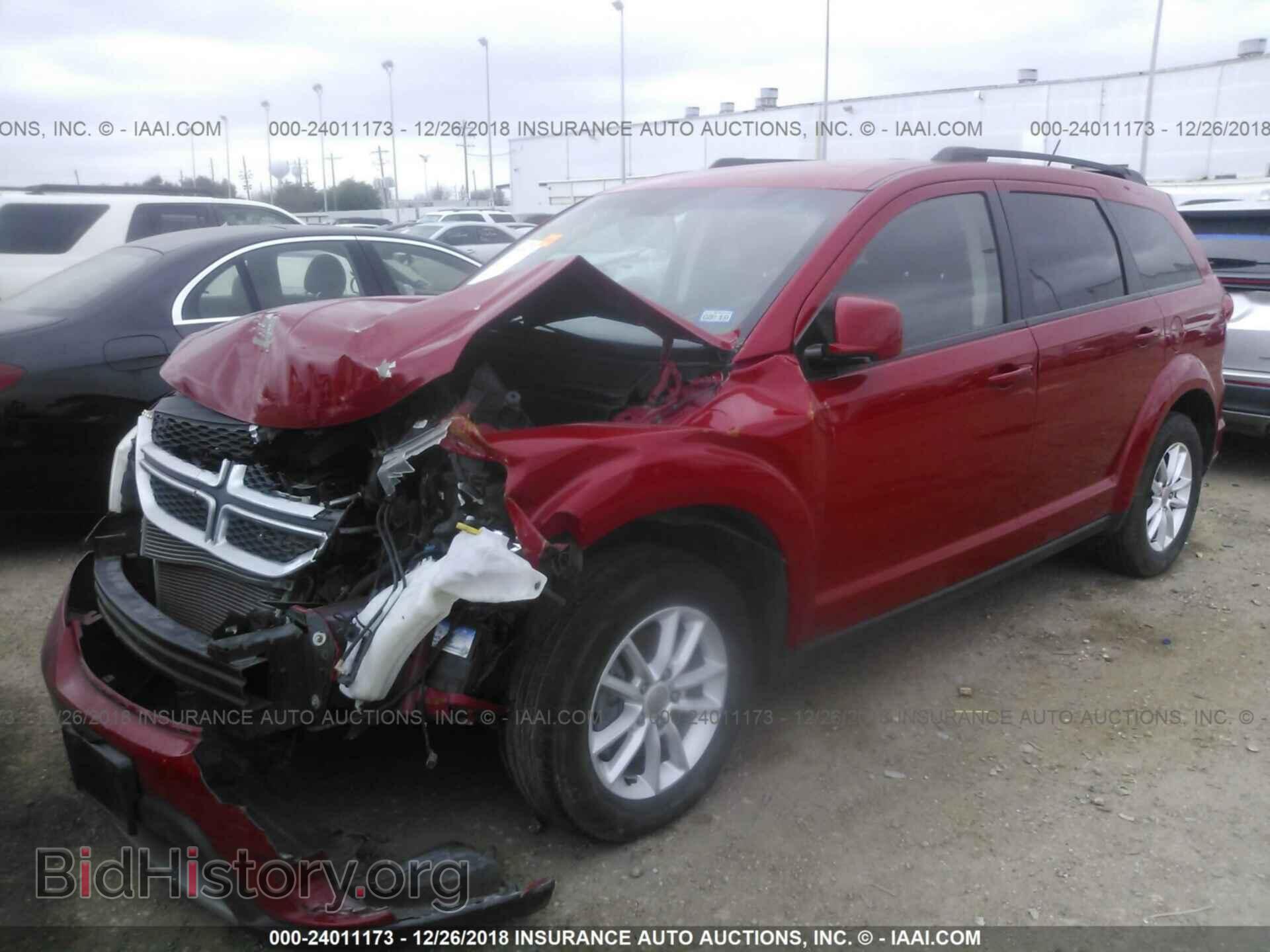 2015 DODGE JOURNEY - VIN: 3C4PDCBG2FT697245 - Фото 2