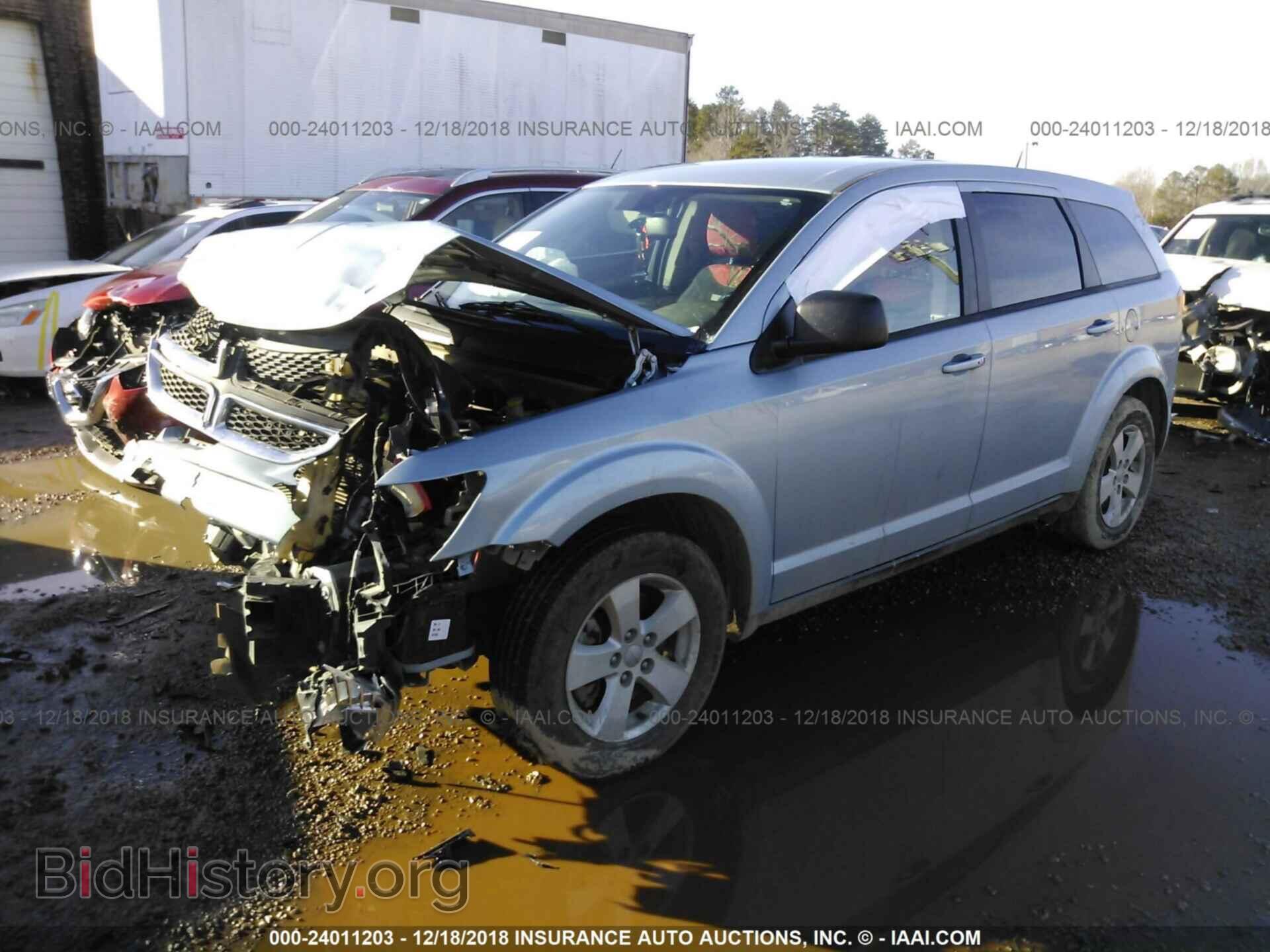 2013 DODGE JOURNEY - VIN: 3C4PDCABXDT576336 - Фото 2