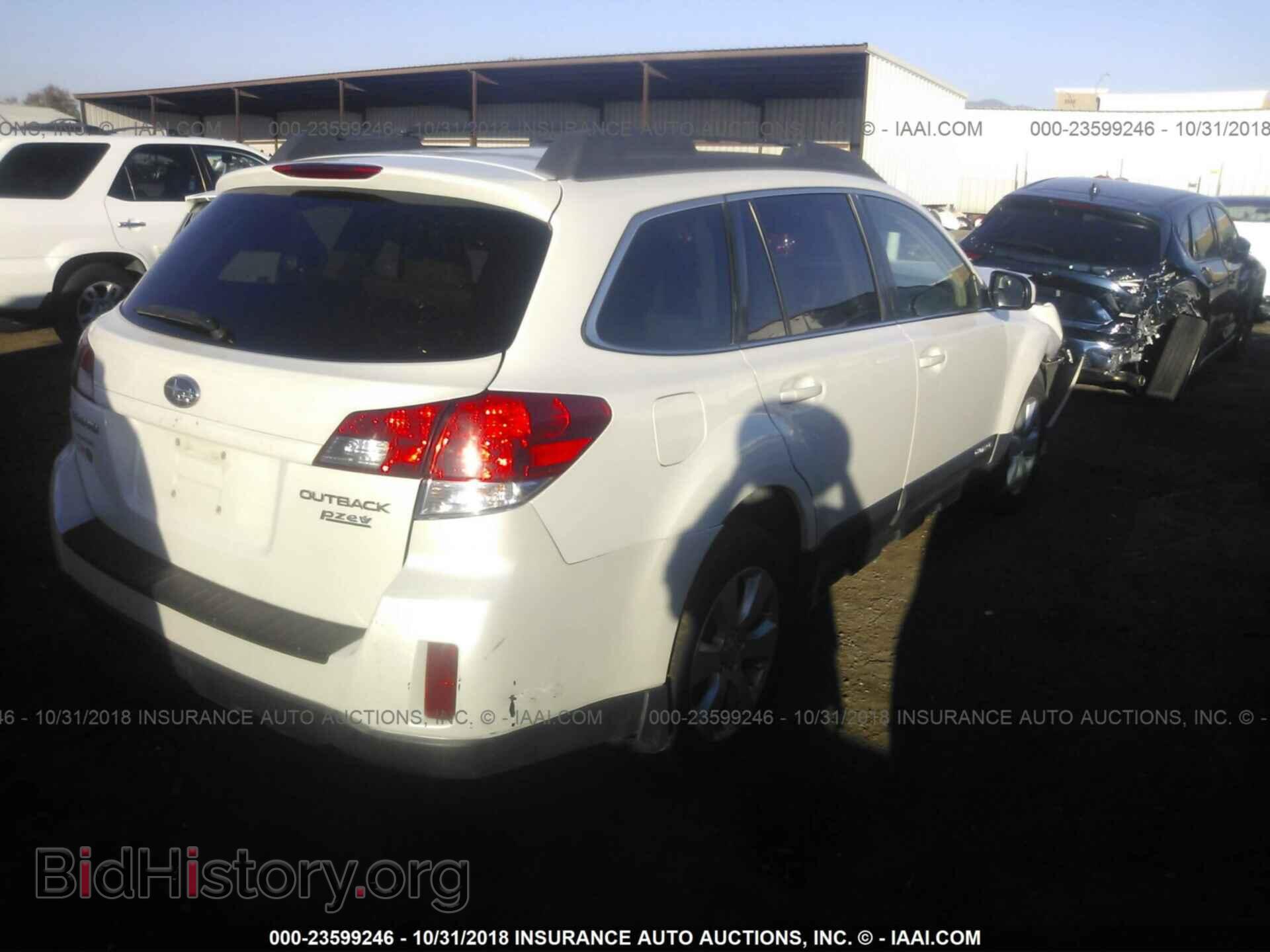 2010 SUBARU OUTBACK - VIN: 4S4BRBKC1A3334597 - Фото 4