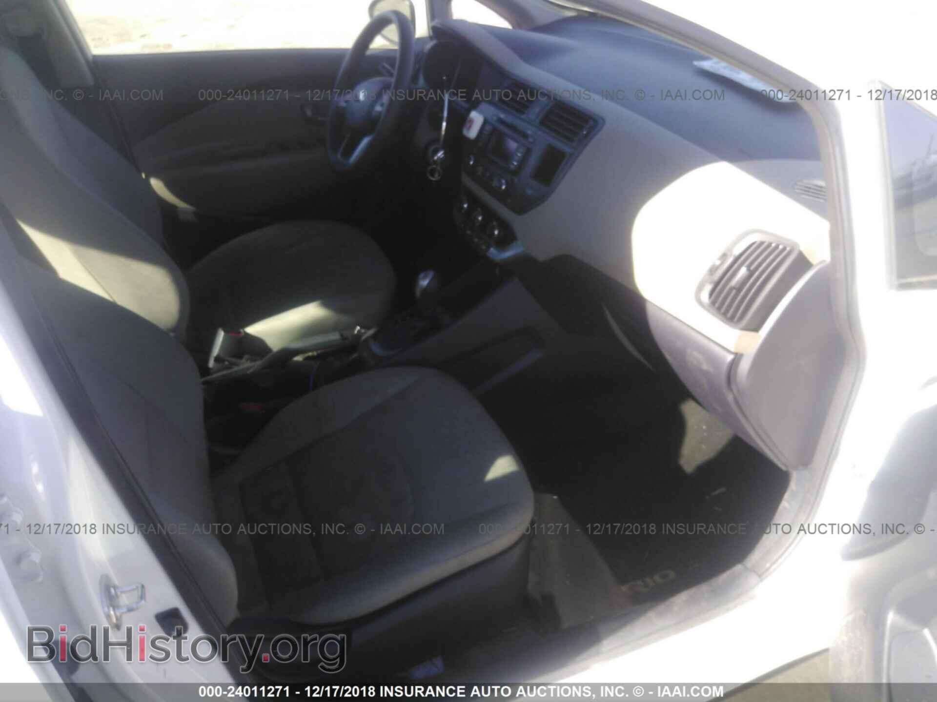 2014 KIA RIO - VIN: KNADM4A33E6372312 - Фото 5
