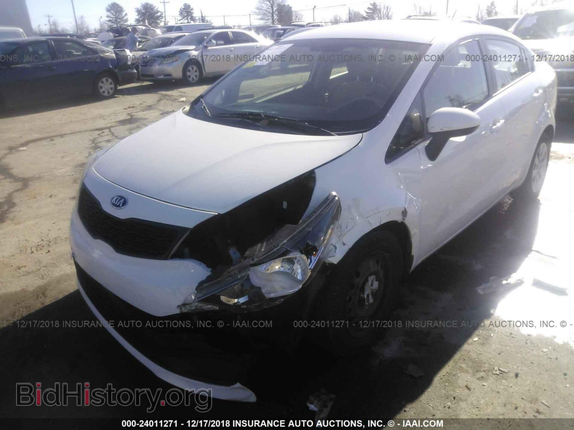 2014 KIA RIO - VIN: KNADM4A33E6372312 - Фото 6