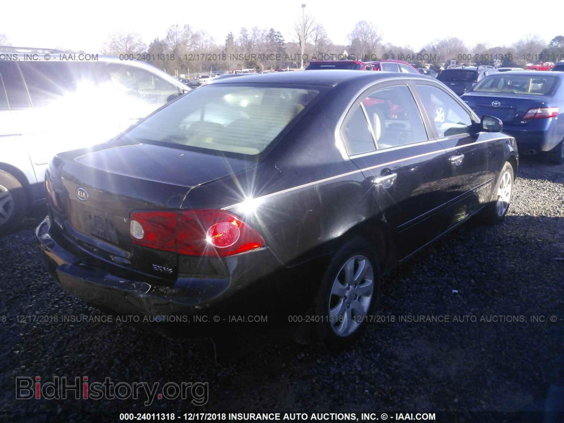 2007 KIA OPTIMA - VIN: KNAGE124175143166 - Фото 4
