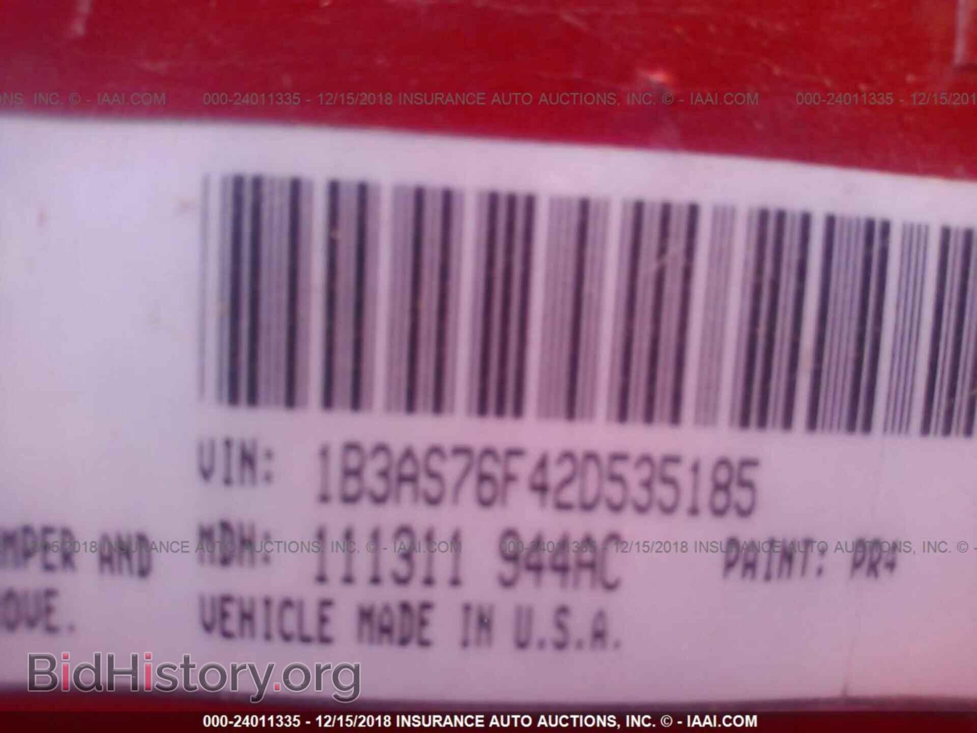 2002 DODGE NEON - VIN: 1B3AS76F42D535185 - Photo 9