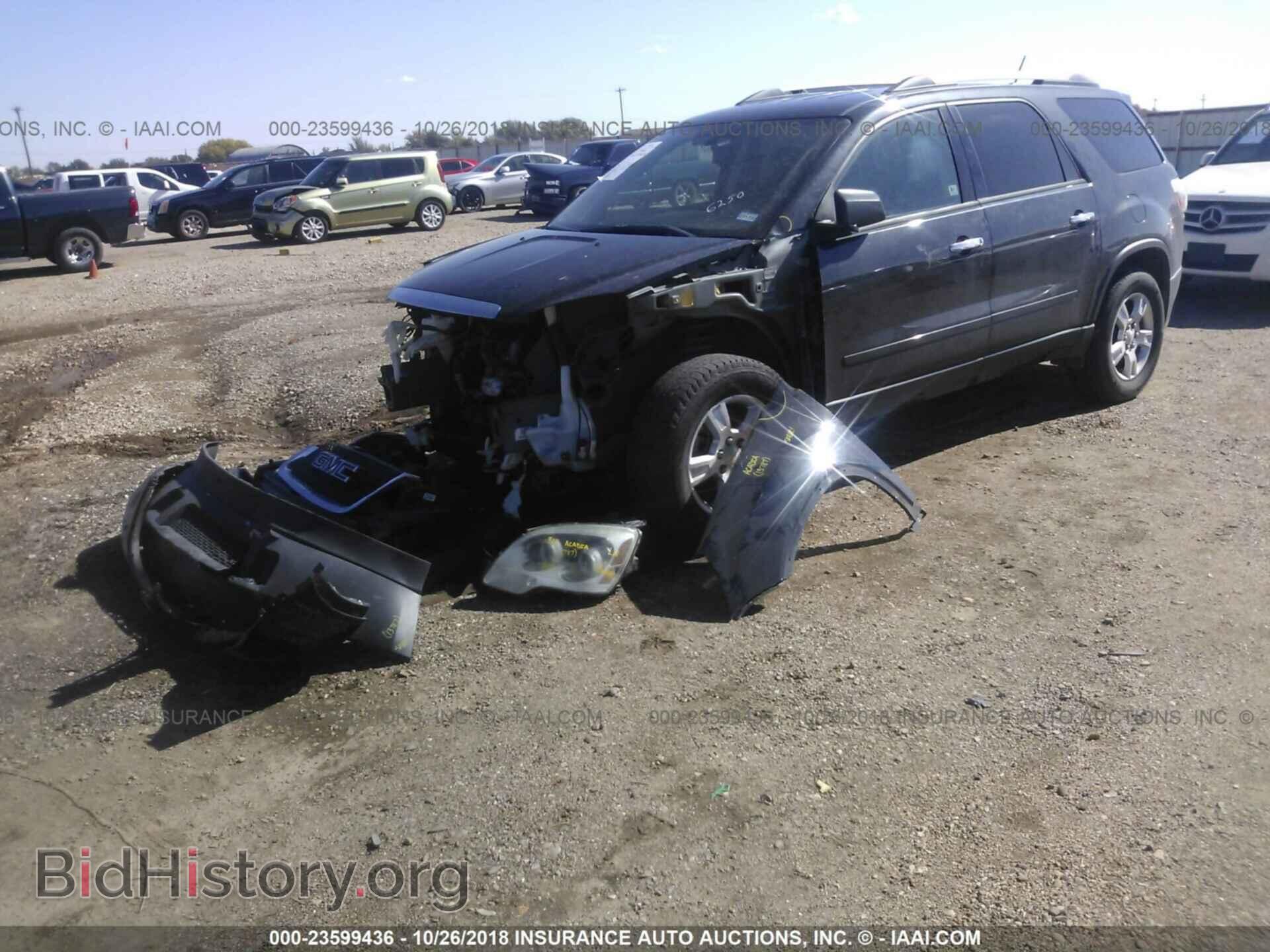 2011 GMC ACADIA - VIN: 1GKKRNED1BJ196250 - Фото 2