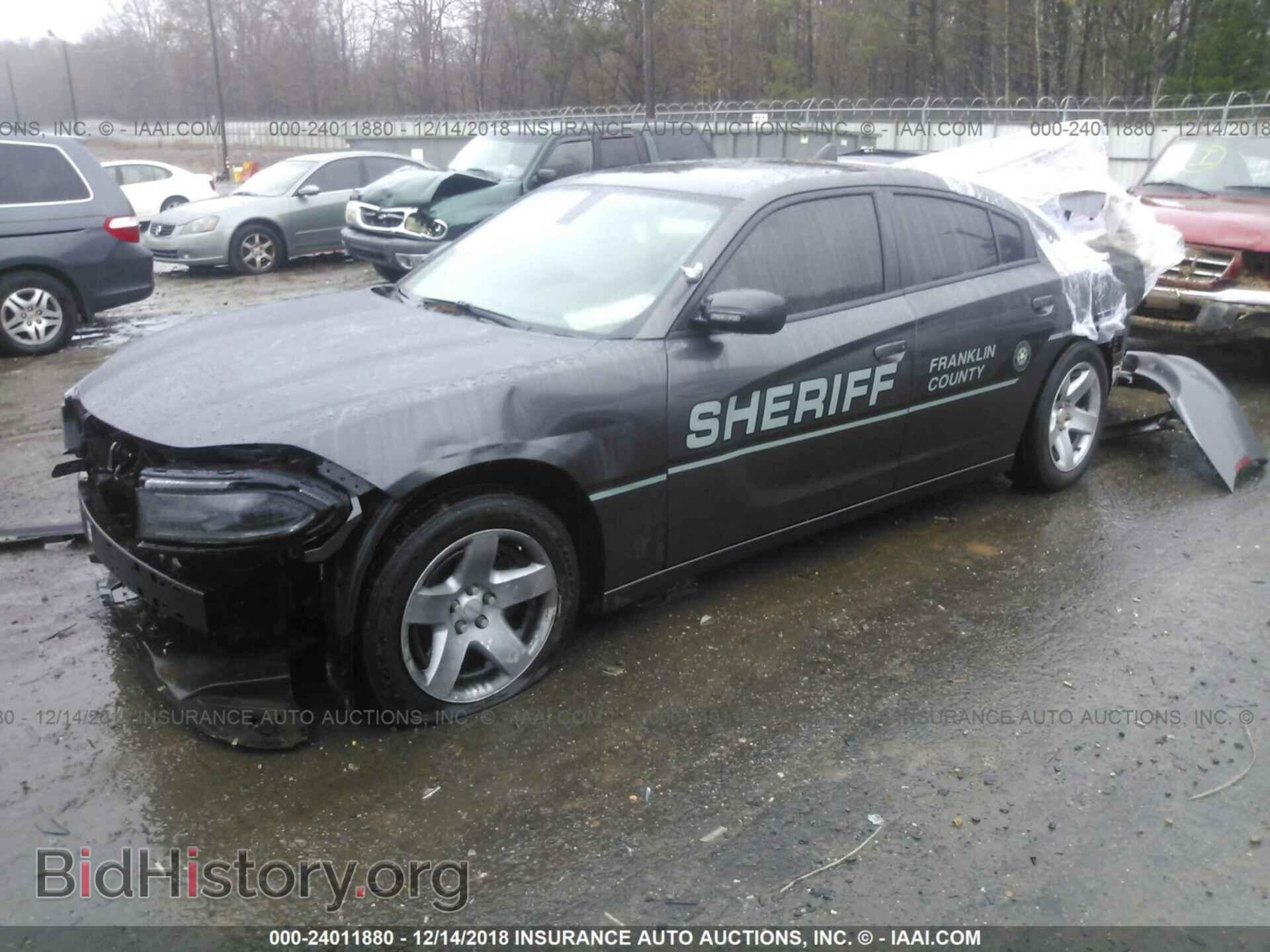 2017 DODGE CHARGER - VIN: 2C3CDXAT6HH632144 - Фото 2
