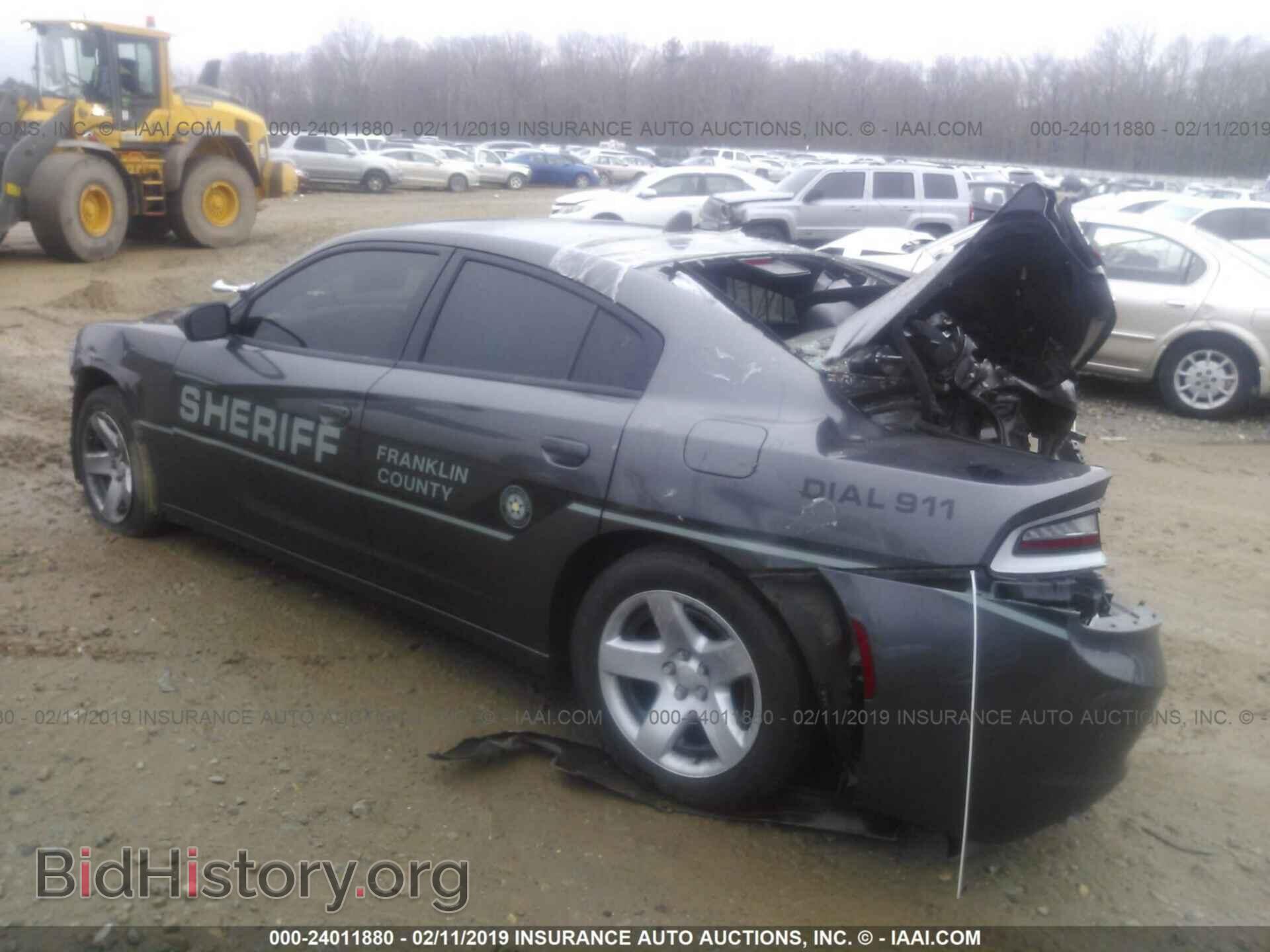 2017 DODGE CHARGER - VIN: 2C3CDXAT6HH632144 - Фото 3