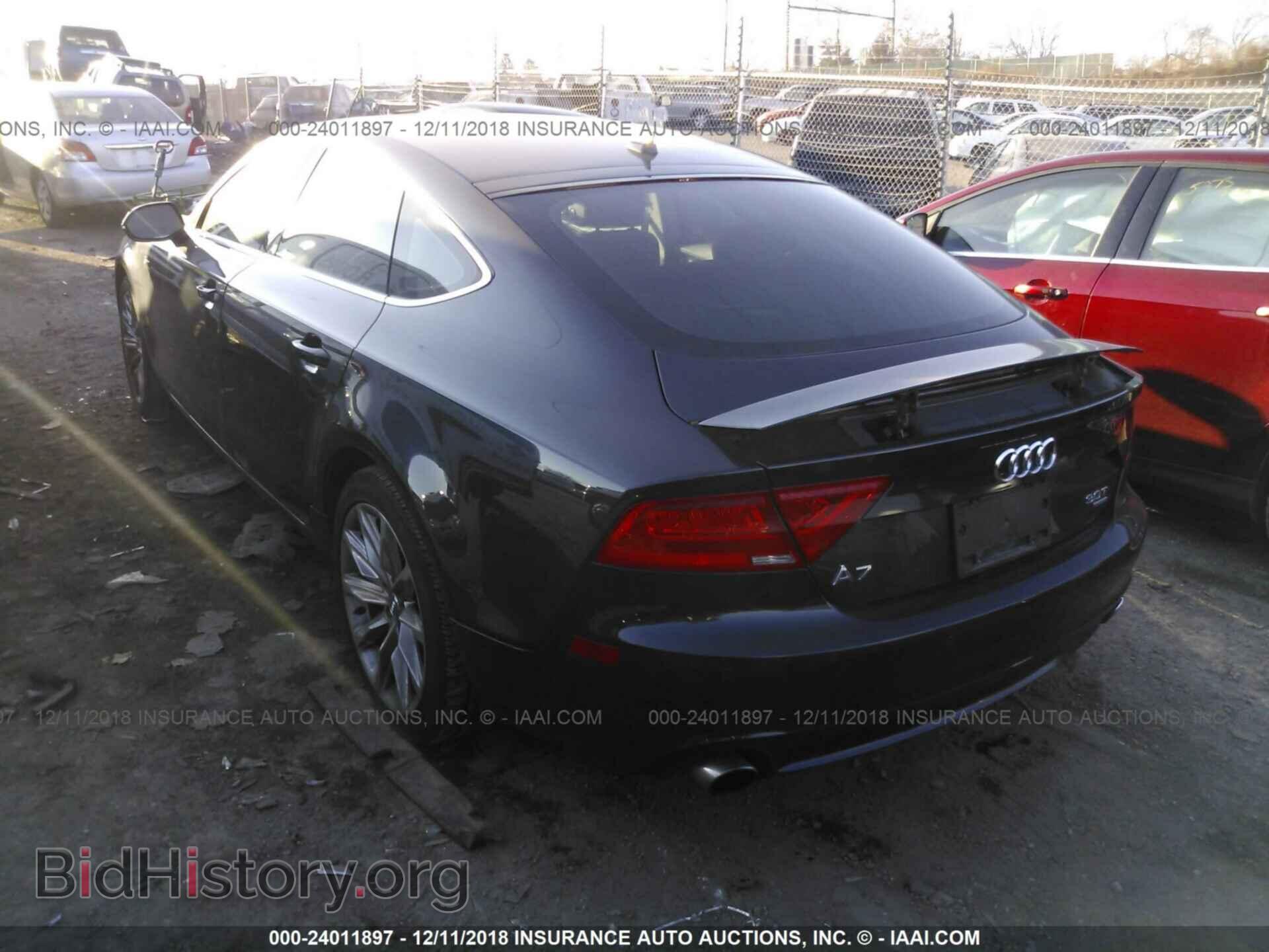 2012 Audi A7 - VIN: WAUSGBFC5CN029080 - Фото 3