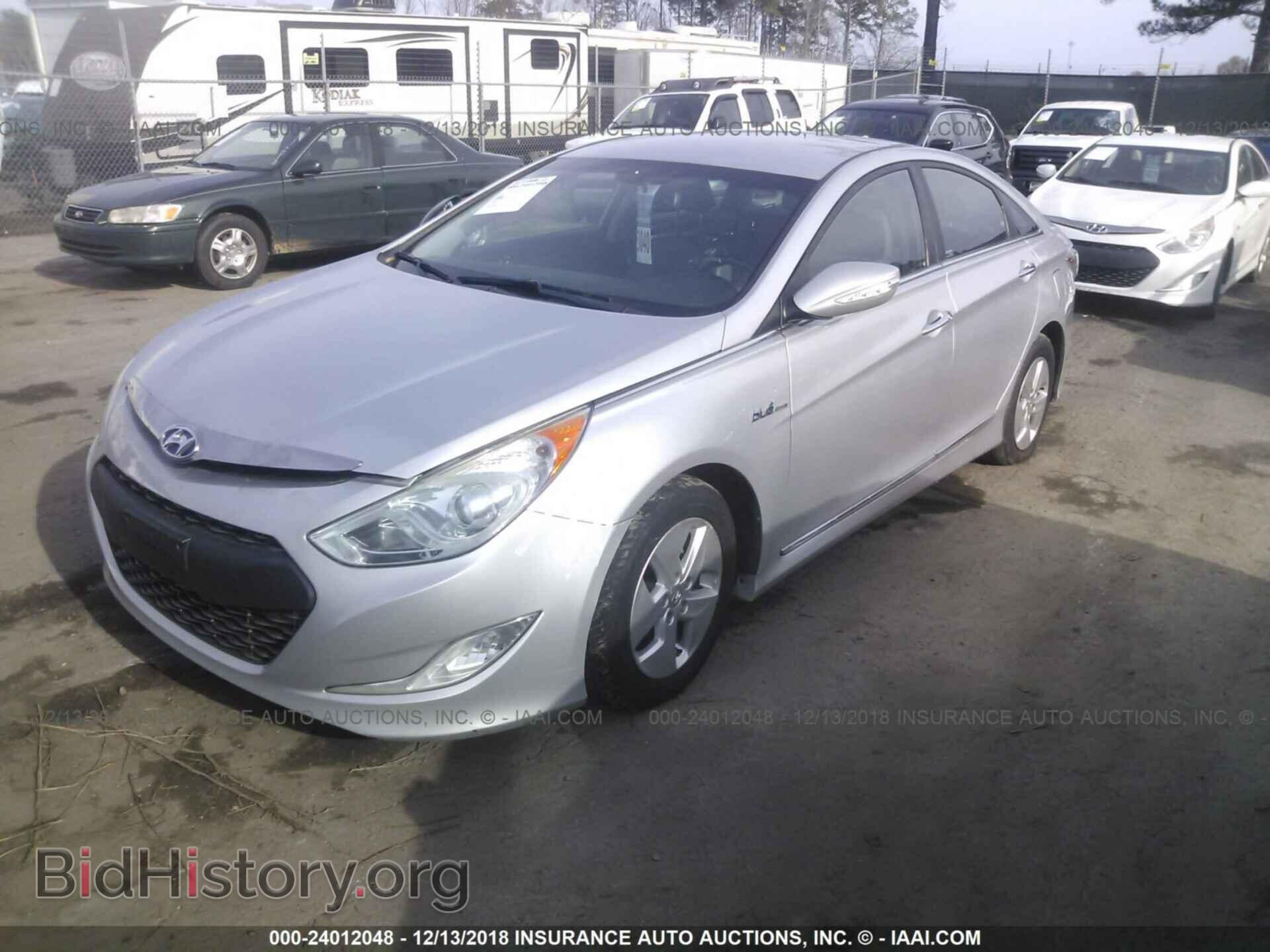 2012 Hyundai Sonata - VIN: KMHEC4A46CA046951 - Фото 2