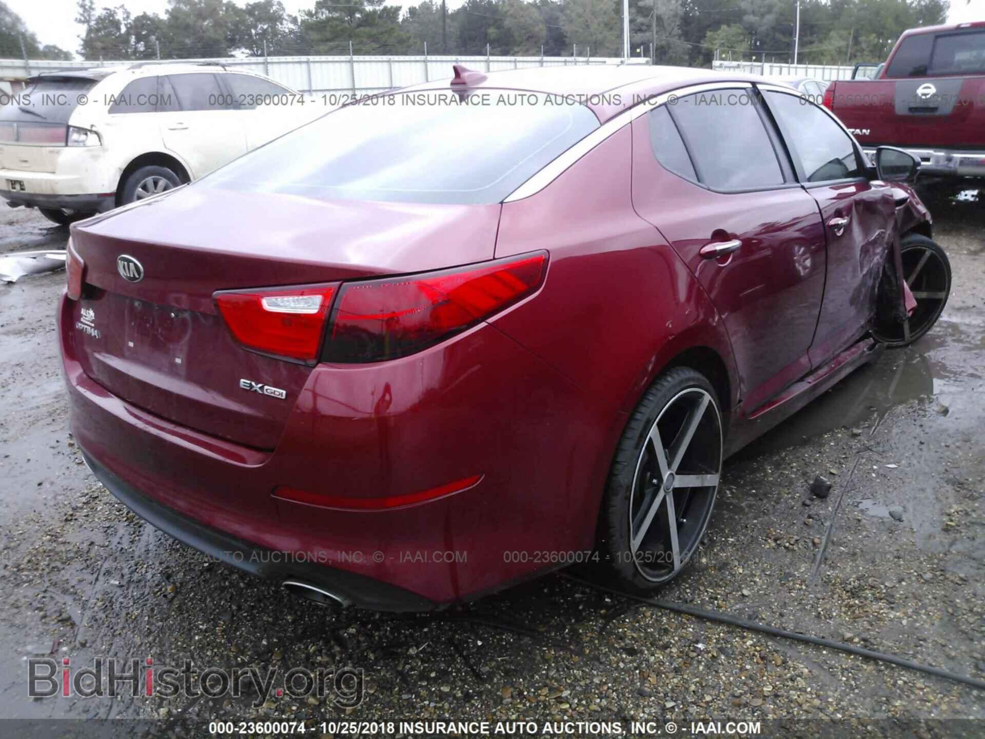 2015 KIA OPTIMA - VIN: 5XXGN4A70FG413451 - Photo 4