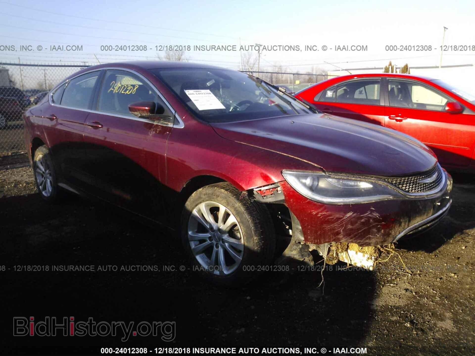 Photo 1C3CCCAB6FN725687 - CHRYSLER 200 2015