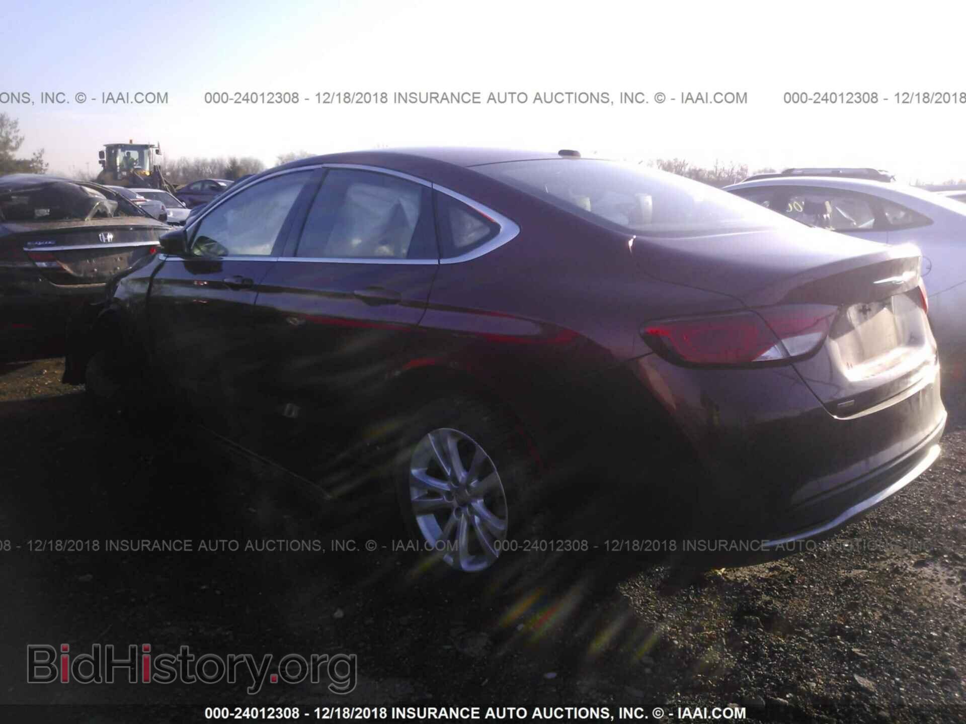 2015 CHRYSLER 200 - VIN: 1C3CCCAB6FN725687 - Photo 3