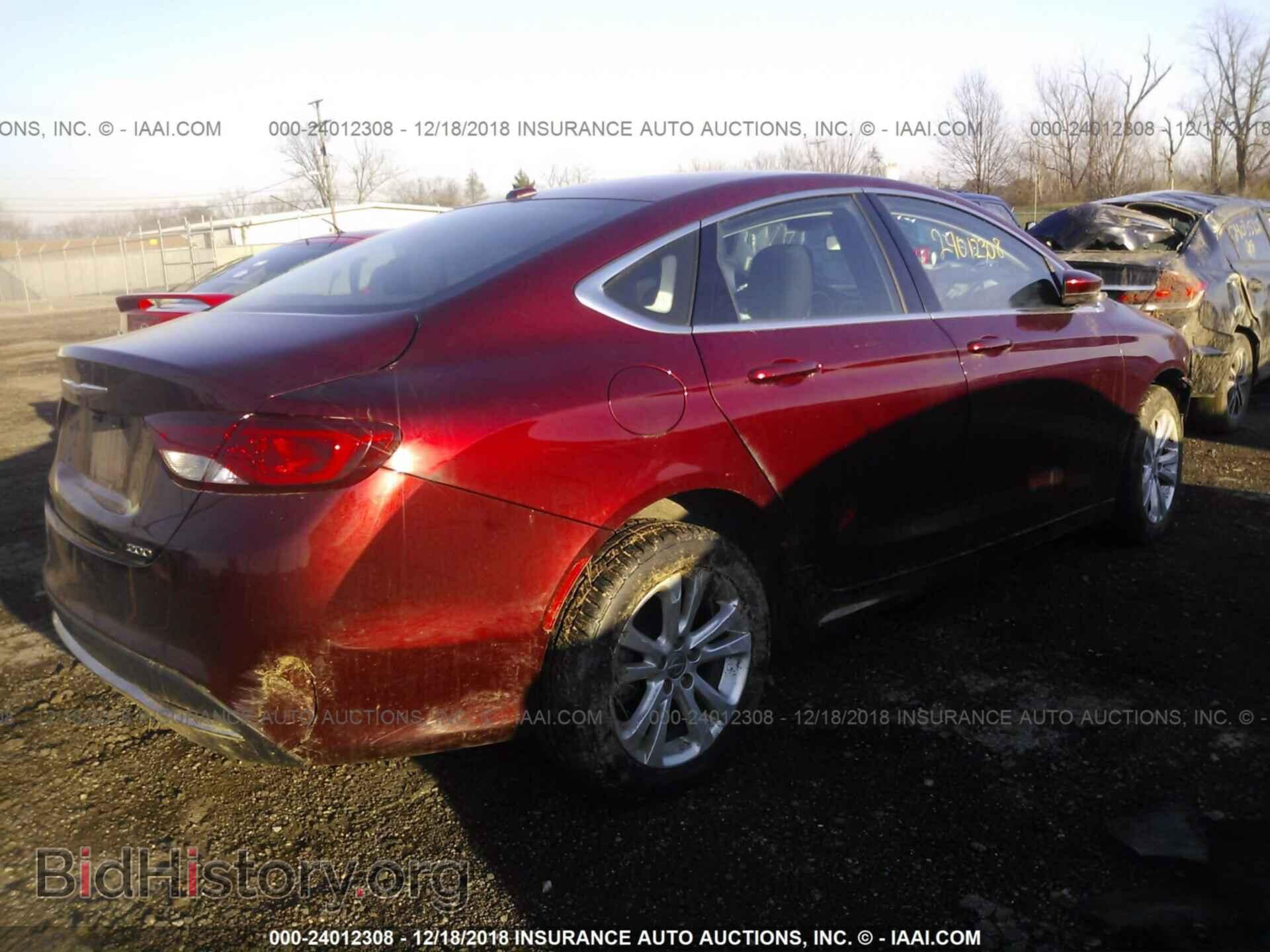 2015 CHRYSLER 200 - VIN: 1C3CCCAB6FN725687 - Photo 4