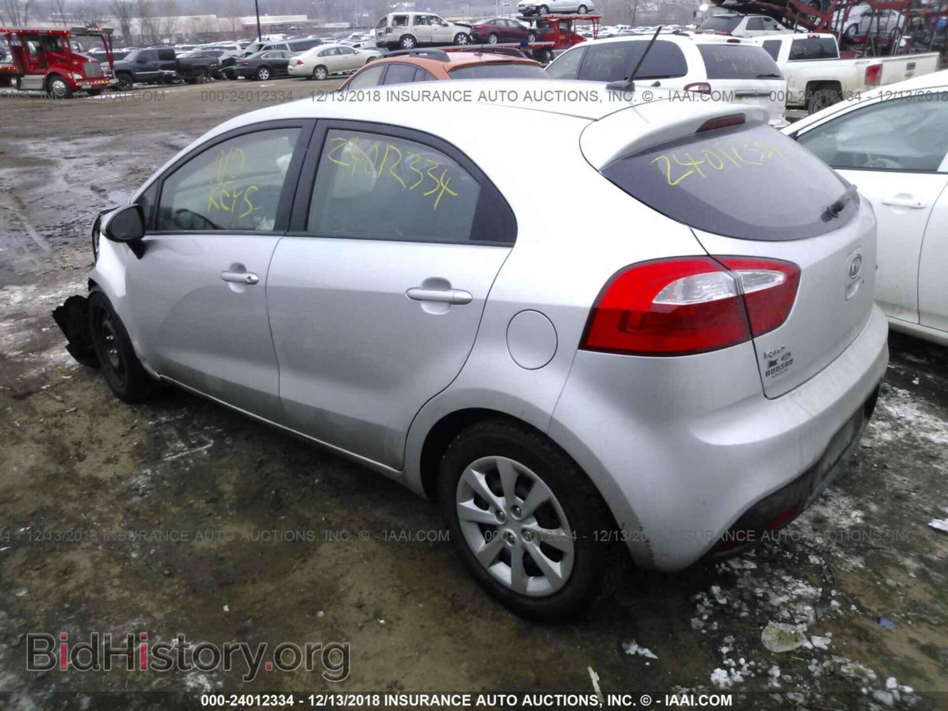 2012 KIA RIO - VIN: KNADM5A30C6093256 - Фото 3