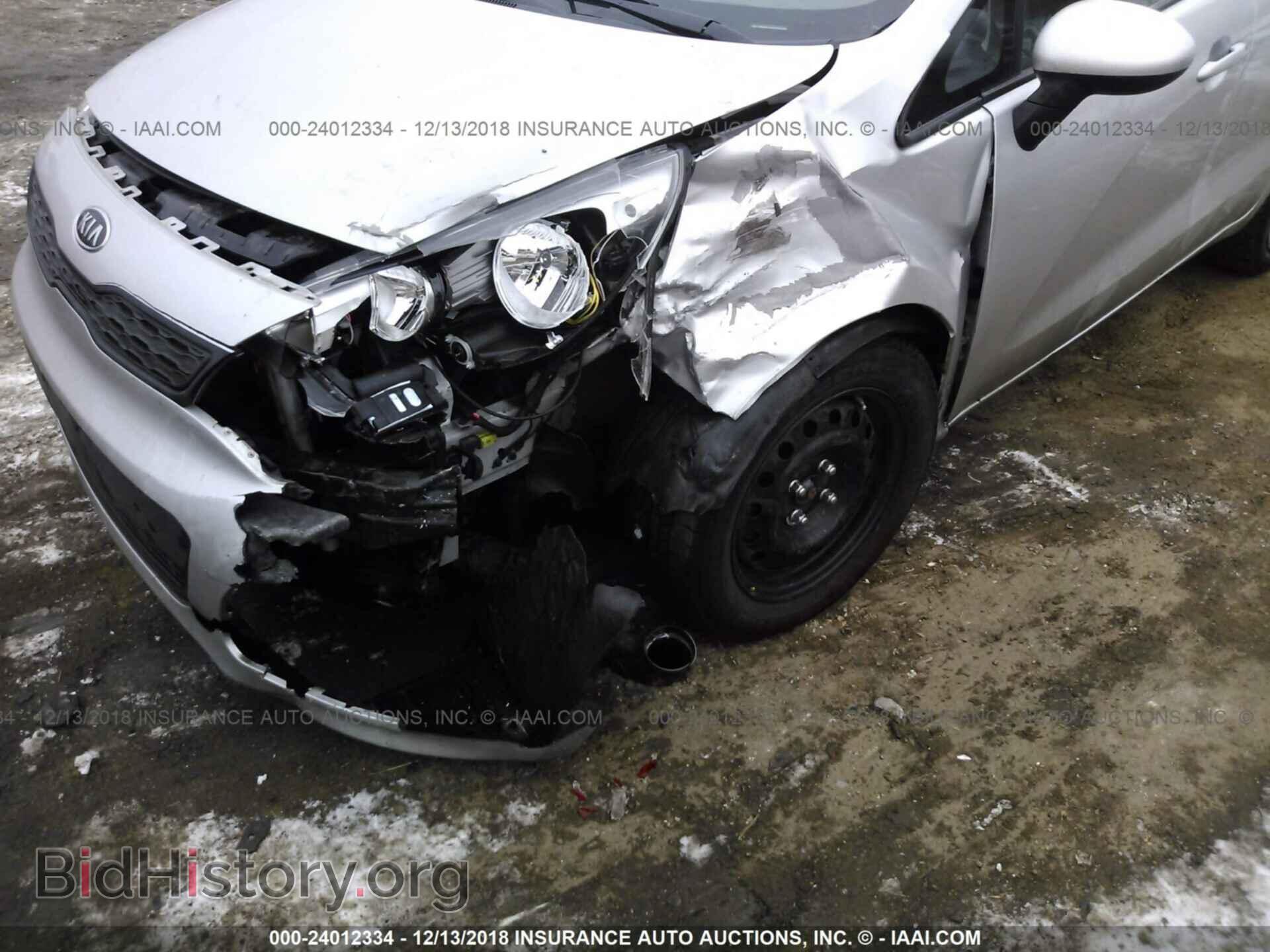 2012 KIA RIO - VIN: KNADM5A30C6093256 - Фото 6