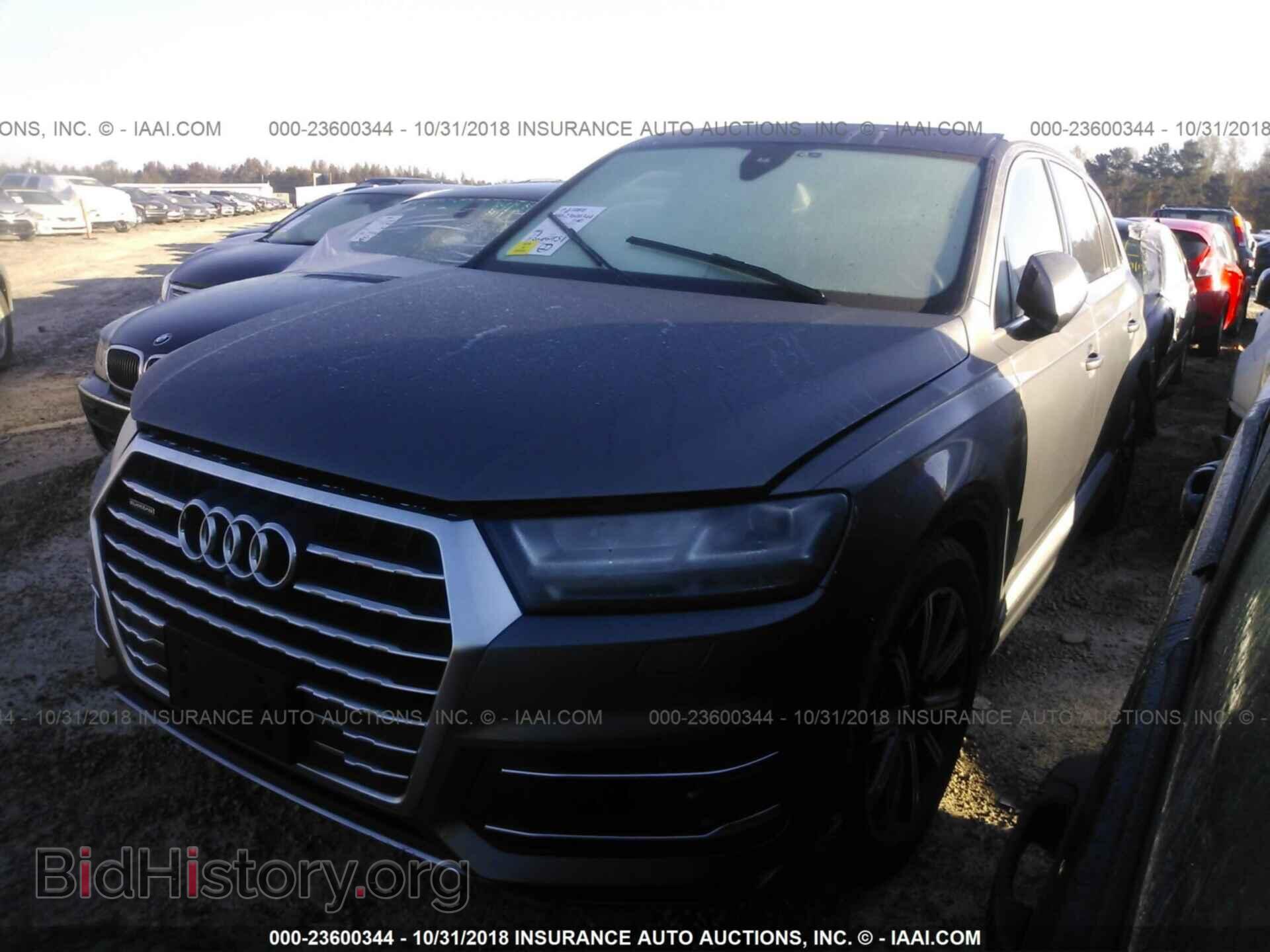 2018 AUDI Q7 - VIN: WA1VAAF72JD002527 - Фото 2