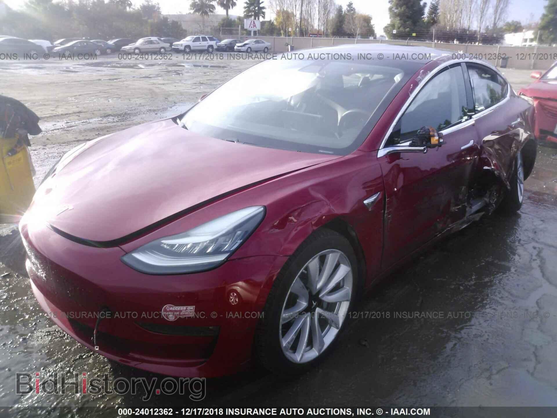 2018 TESLA MODEL 3 - VIN: 5YJ3E1EA5JF061627 - Photo 2