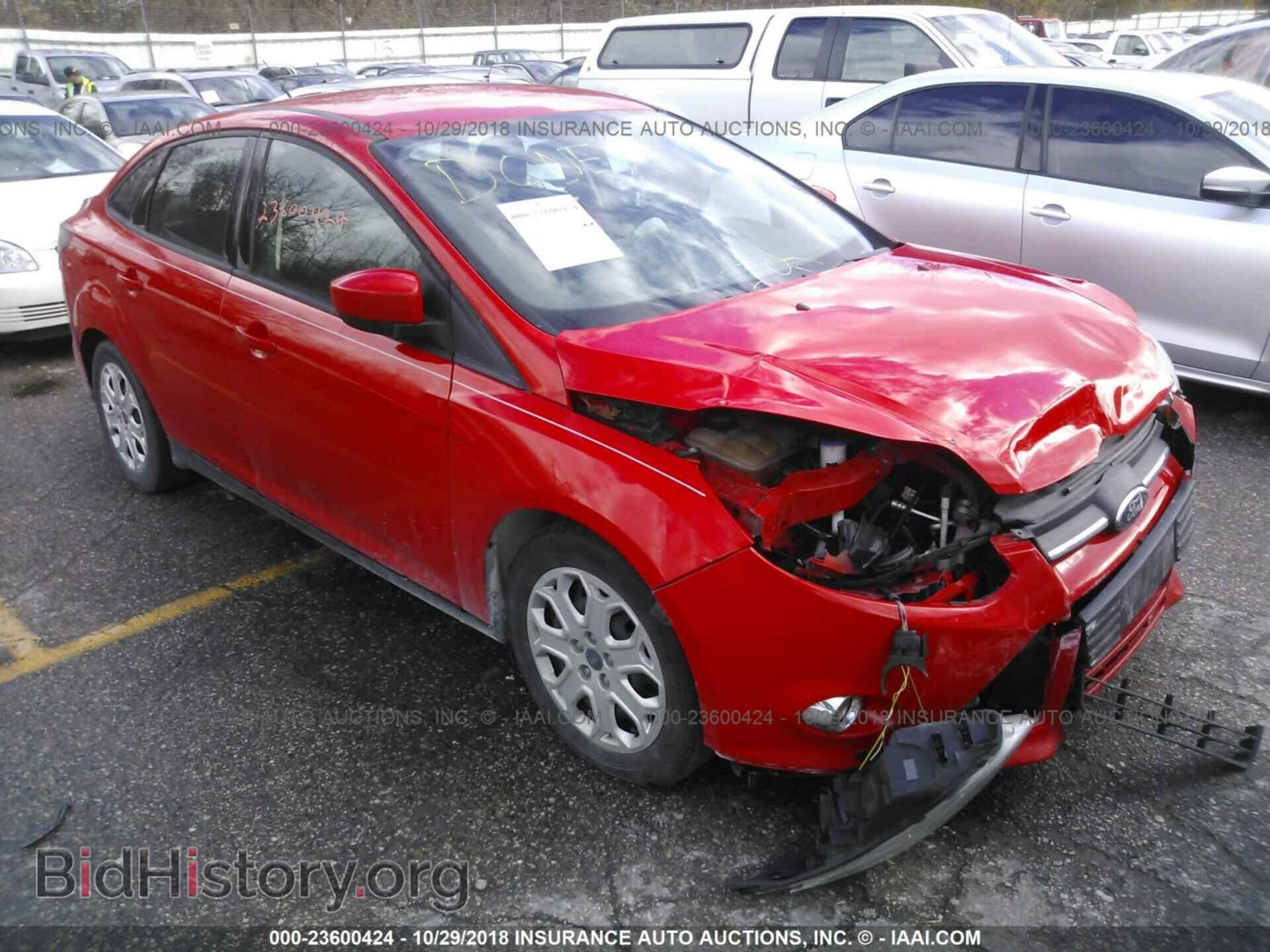 Photo 1FAHP3F2XCL385522 - FORD FOCUS 2012