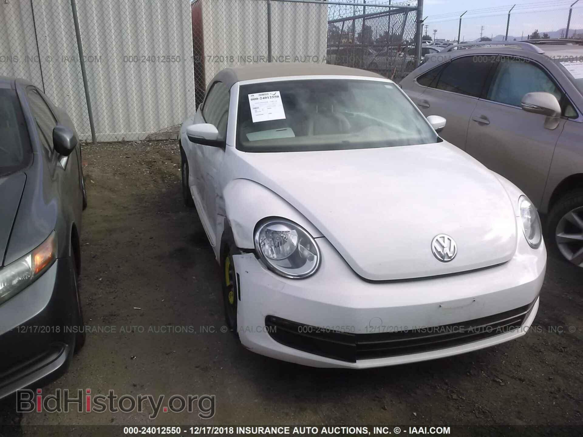 Фотография 3VW5P7AT4DM831181 - VOLKSWAGEN BEETLE 2013