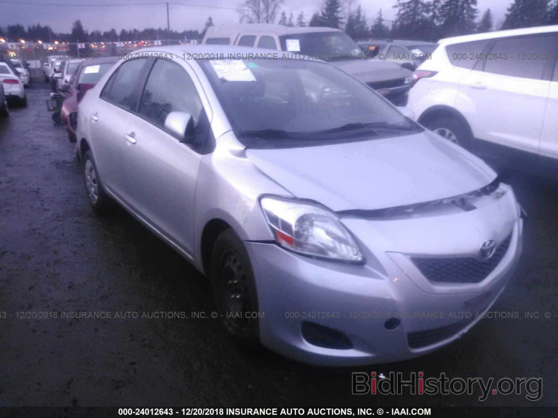 Photo JTDBT4K32CL021207 - TOYOTA YARIS 2012