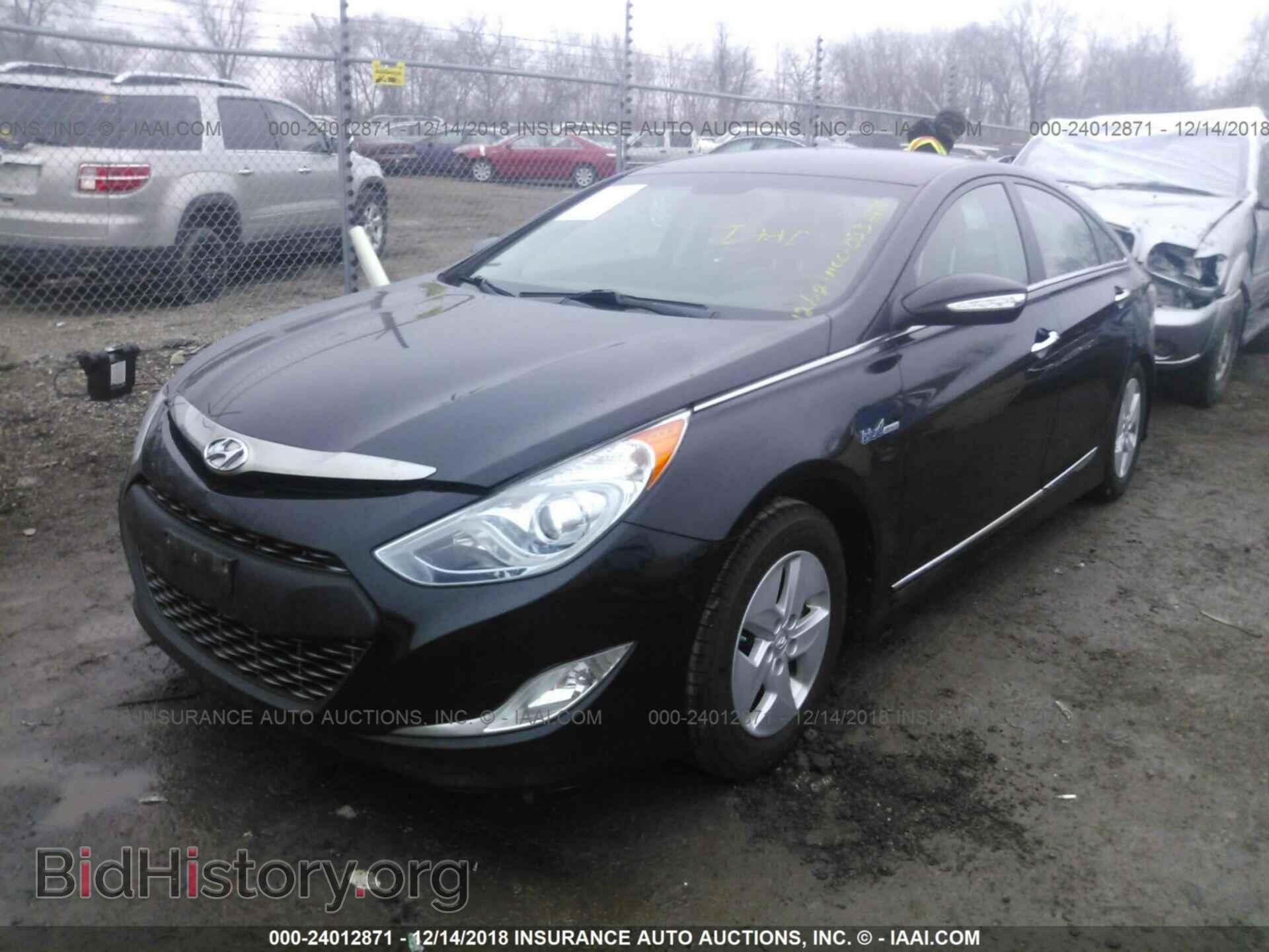 2012 HYUNDAI SONATA - VIN: KMHEC4A47CA033626 - Фото 2