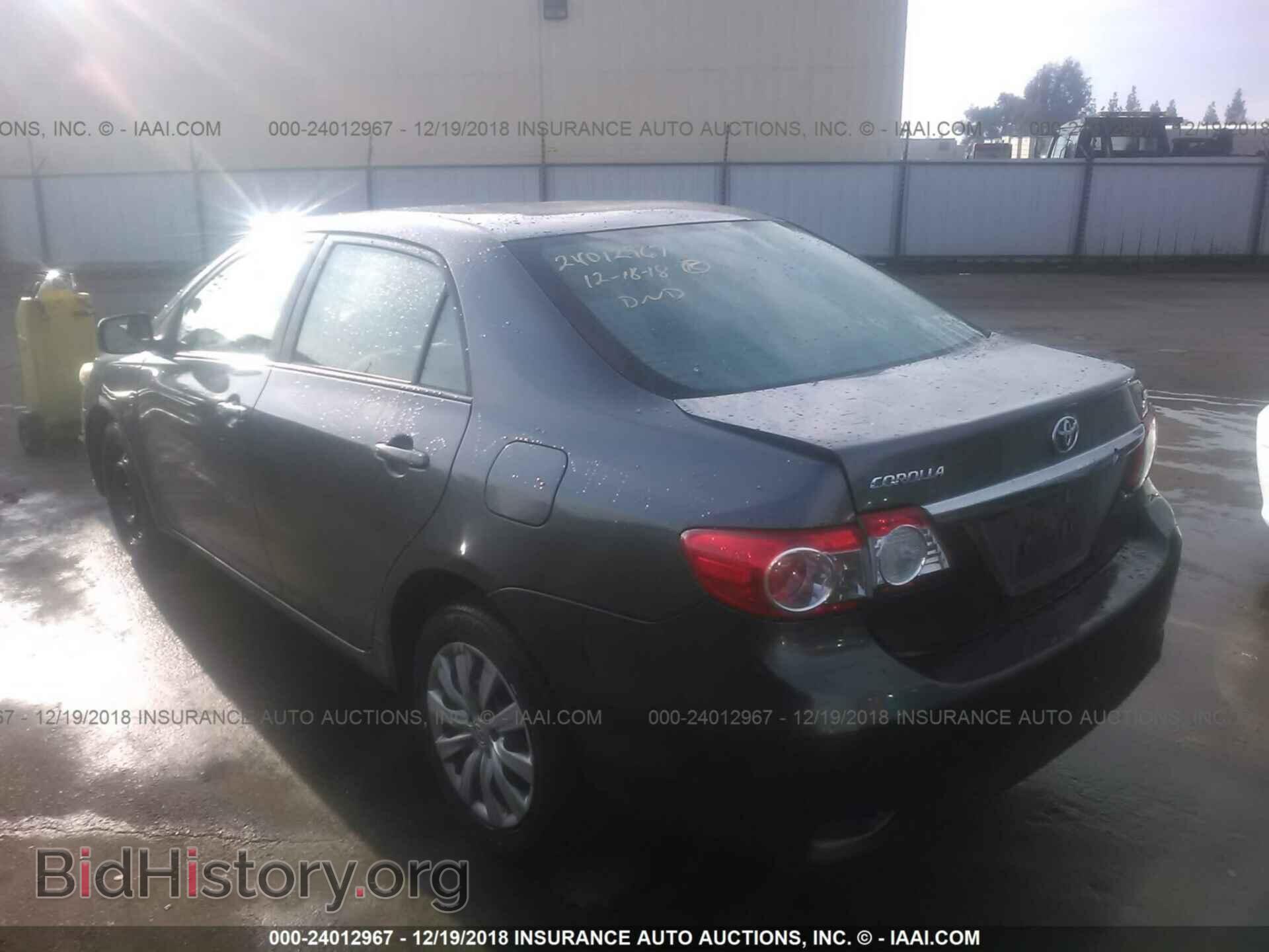 2012 TOYOTA COROLLA - VIN: 2T1BU4EE1CC770274 - Фото 3