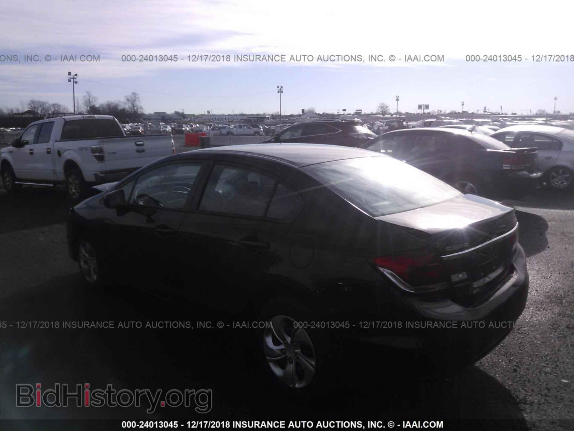 2014 HONDA CIVIC - VIN: 2HGFB2F57EH511048 - Фото 3