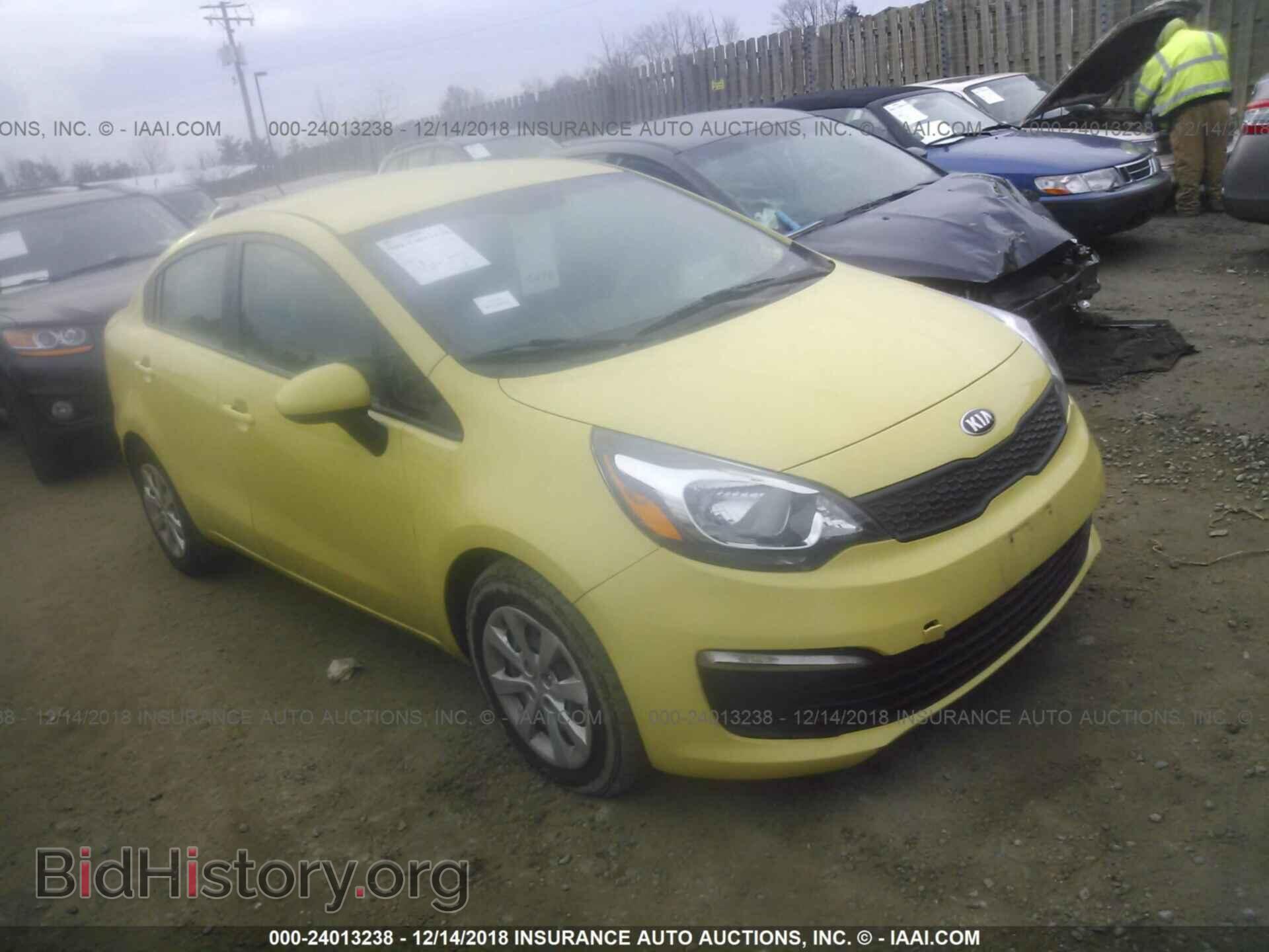Фотография KNADM4A30G6544864 - KIA RIO 2016