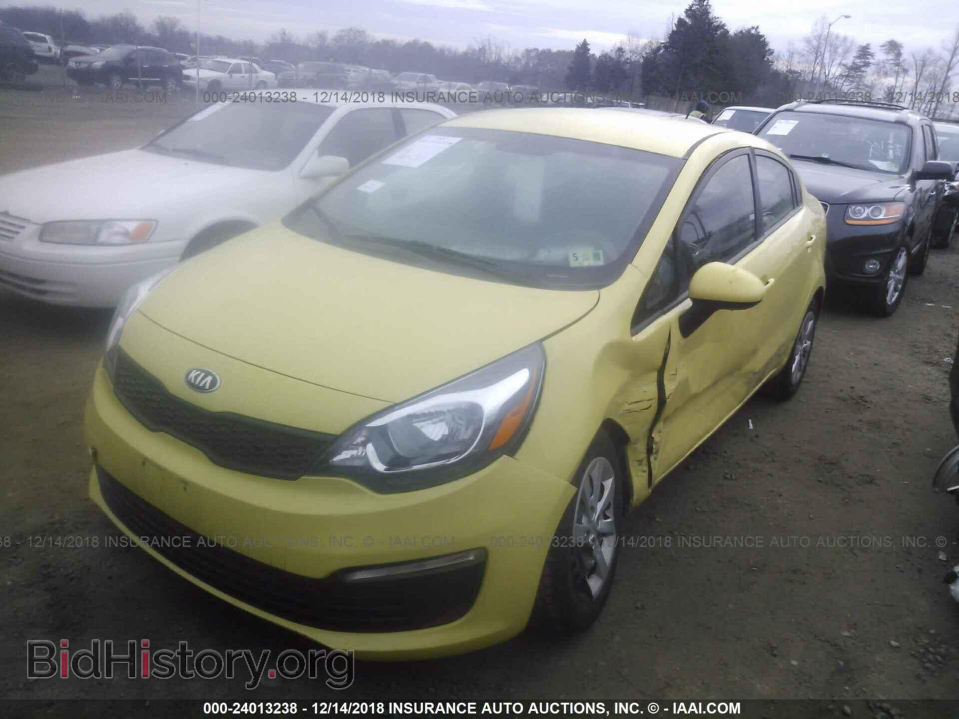 2016 KIA RIO - VIN: KNADM4A30G6544864 - Photo 2