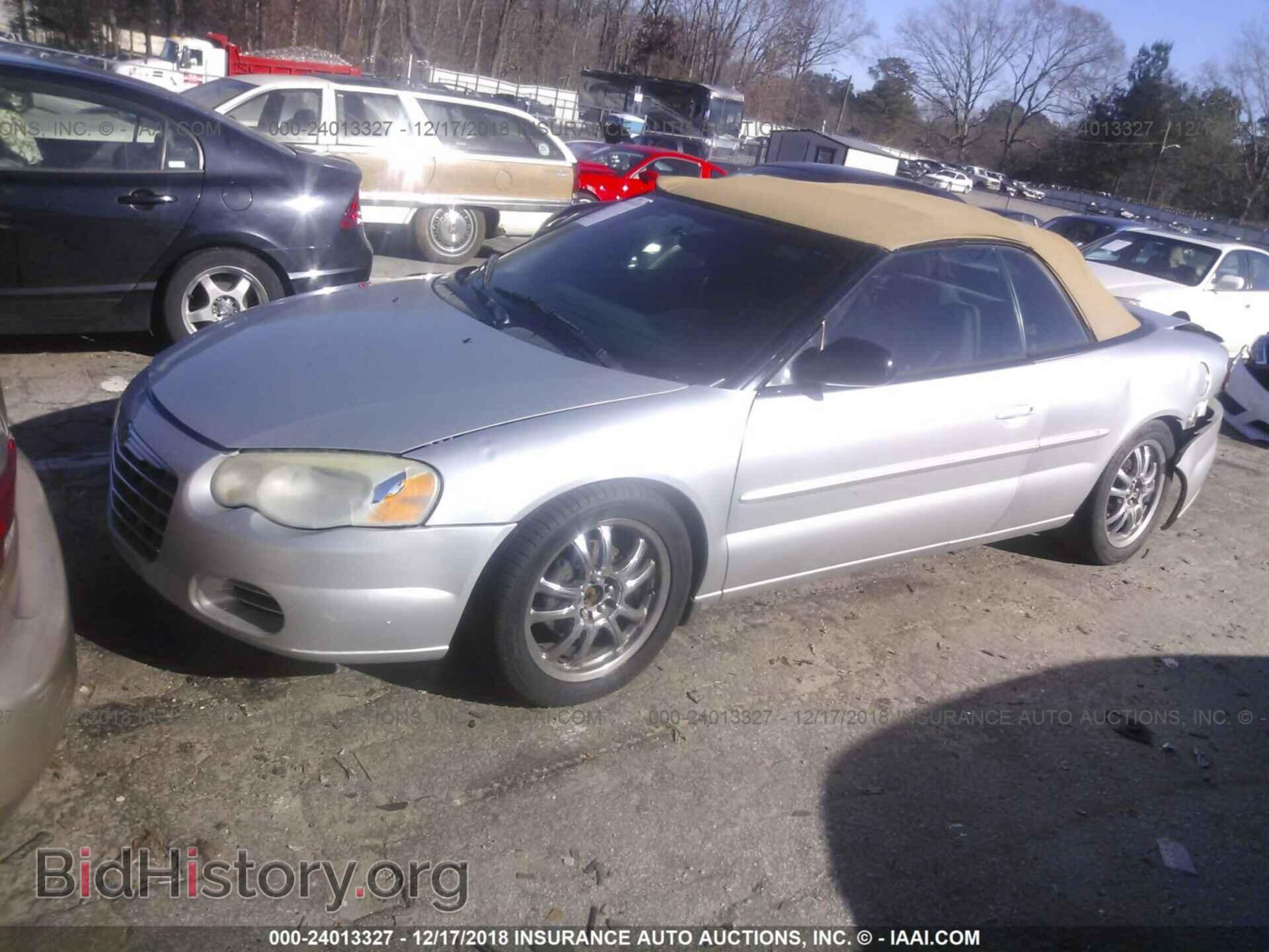 2006 CHRYSLER SEBRING - VIN: 1C3EL75R66N189332 - Фото 2