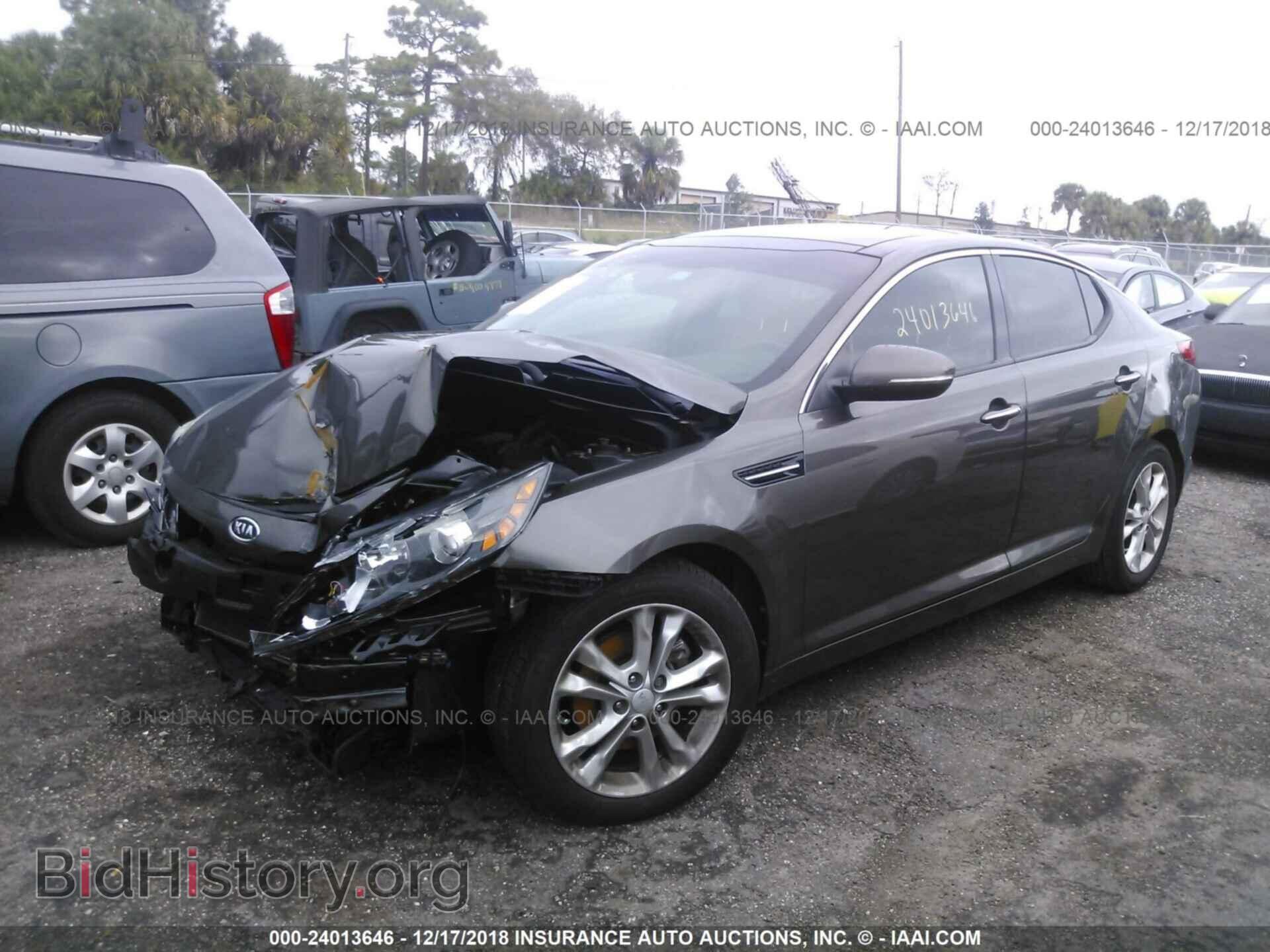 2012 KIA OPTIMA - VIN: 5XXGN4A75CG049152 - Фото 2