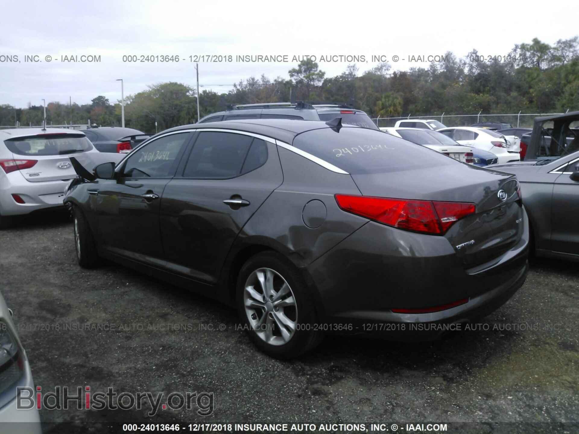 2012 KIA OPTIMA - VIN: 5XXGN4A75CG049152 - Фото 3