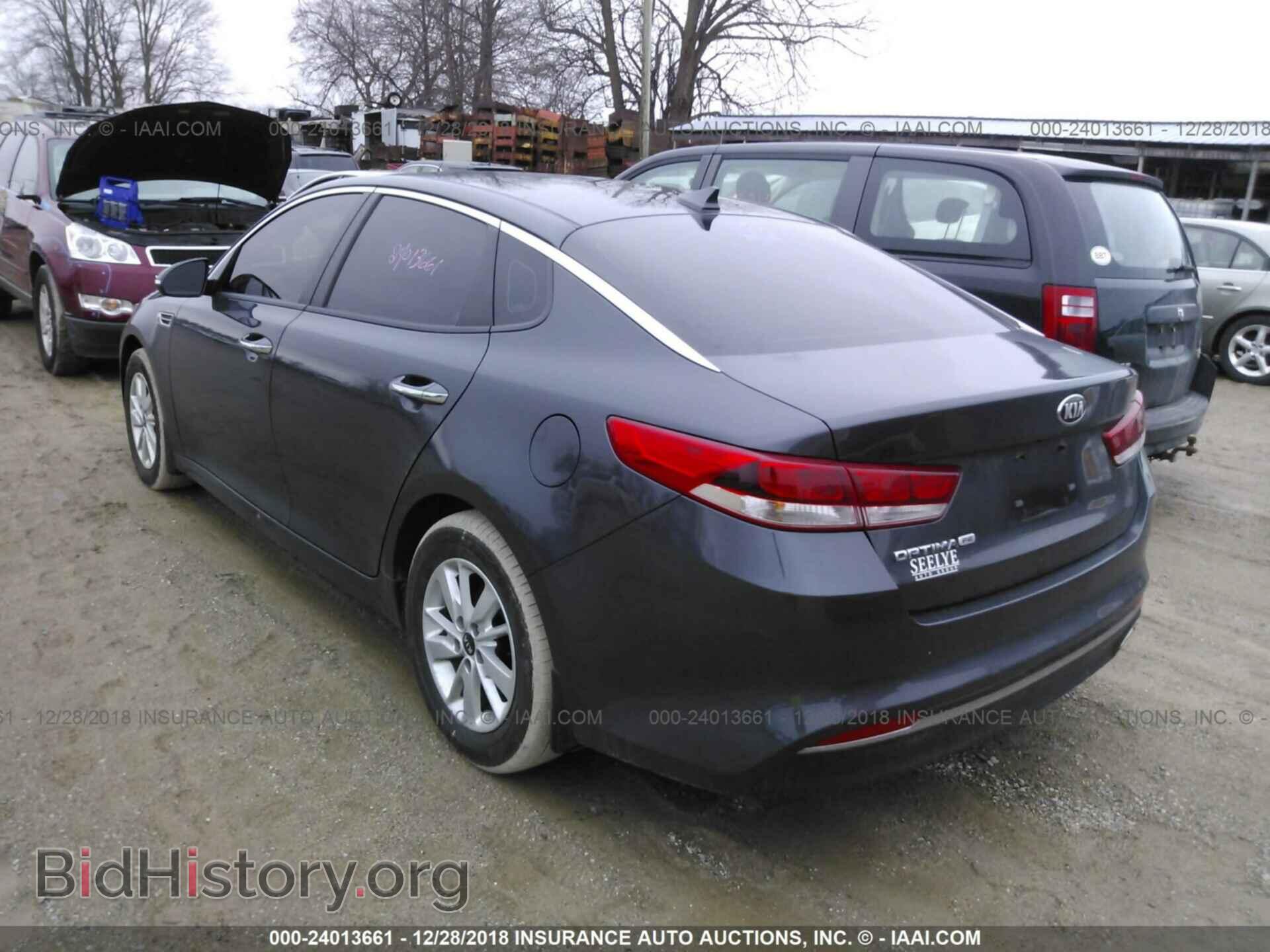 2017 KIA OPTIMA - VIN: KNAGT4L33H5177544 - Фото 3