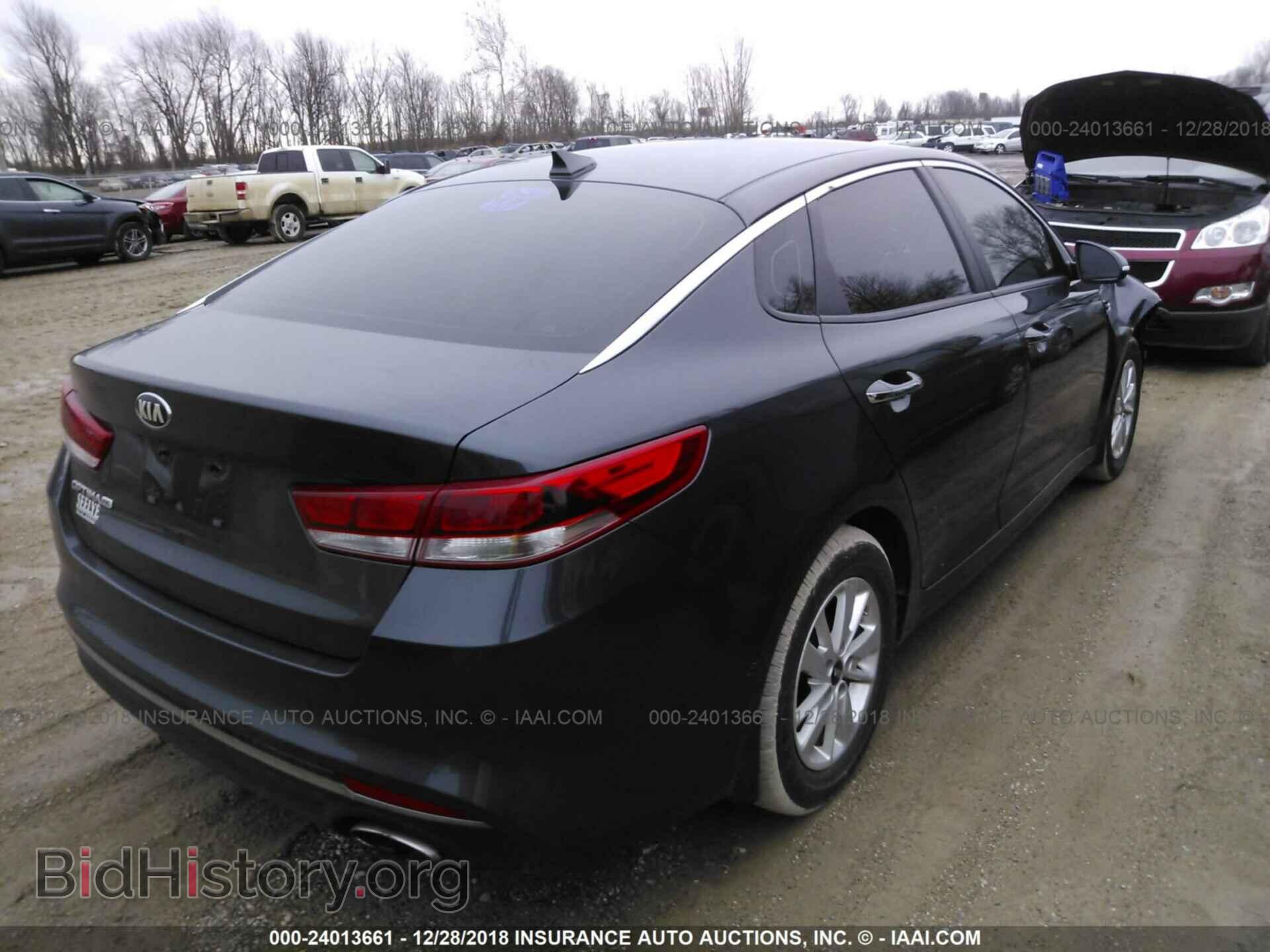 2017 KIA OPTIMA - VIN: KNAGT4L33H5177544 - Фото 4