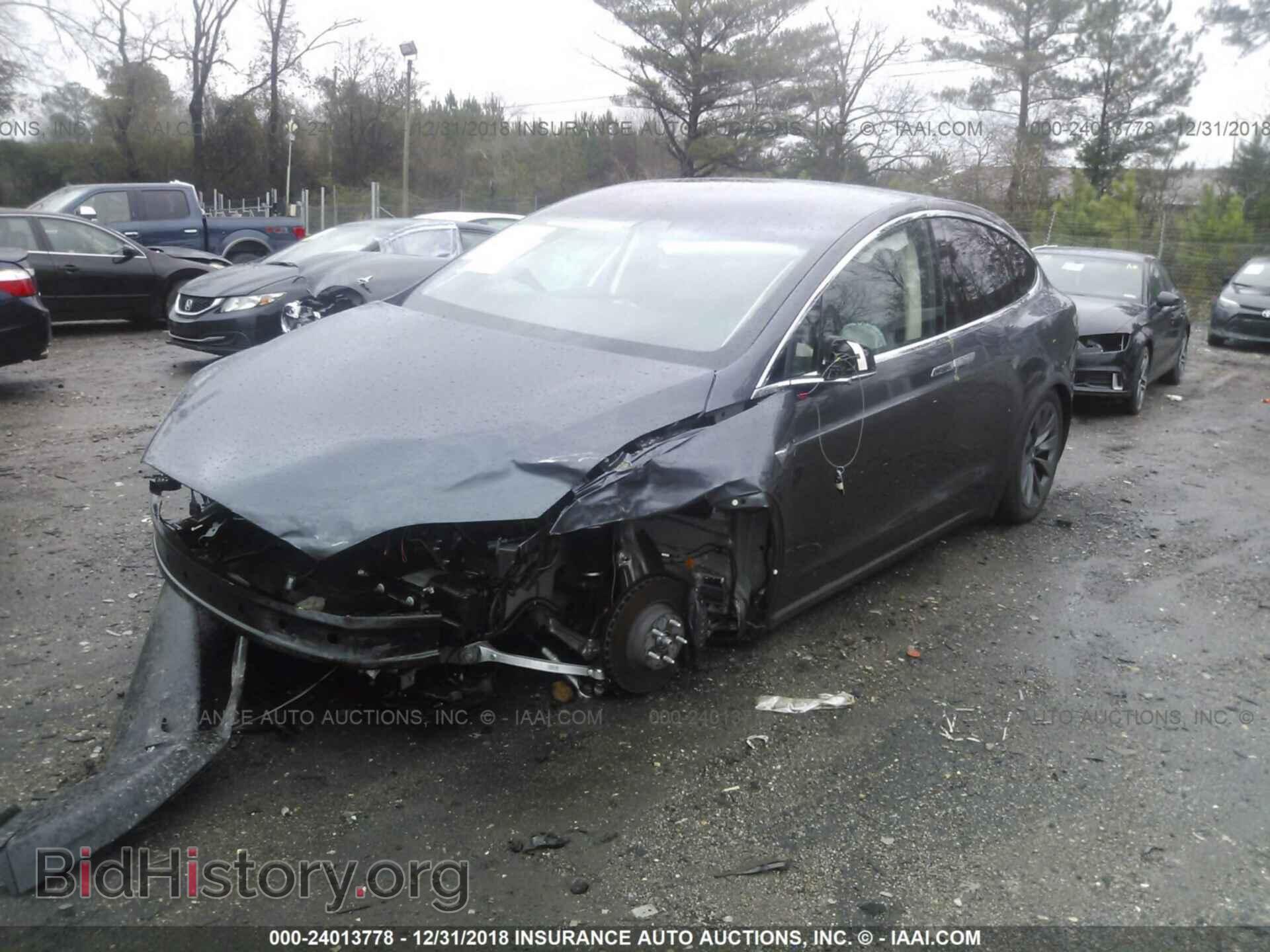 2018 TESLA MODEL X - VIN: 5YJXCBE25JF101470 - Фото 2