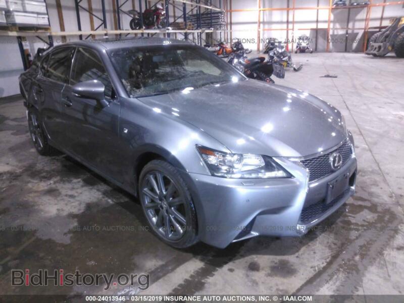 2015 Lexus GS 350 (VIN JTHCE1BL4FA003979) — photo 1 of 10, IAAI, damage: rear