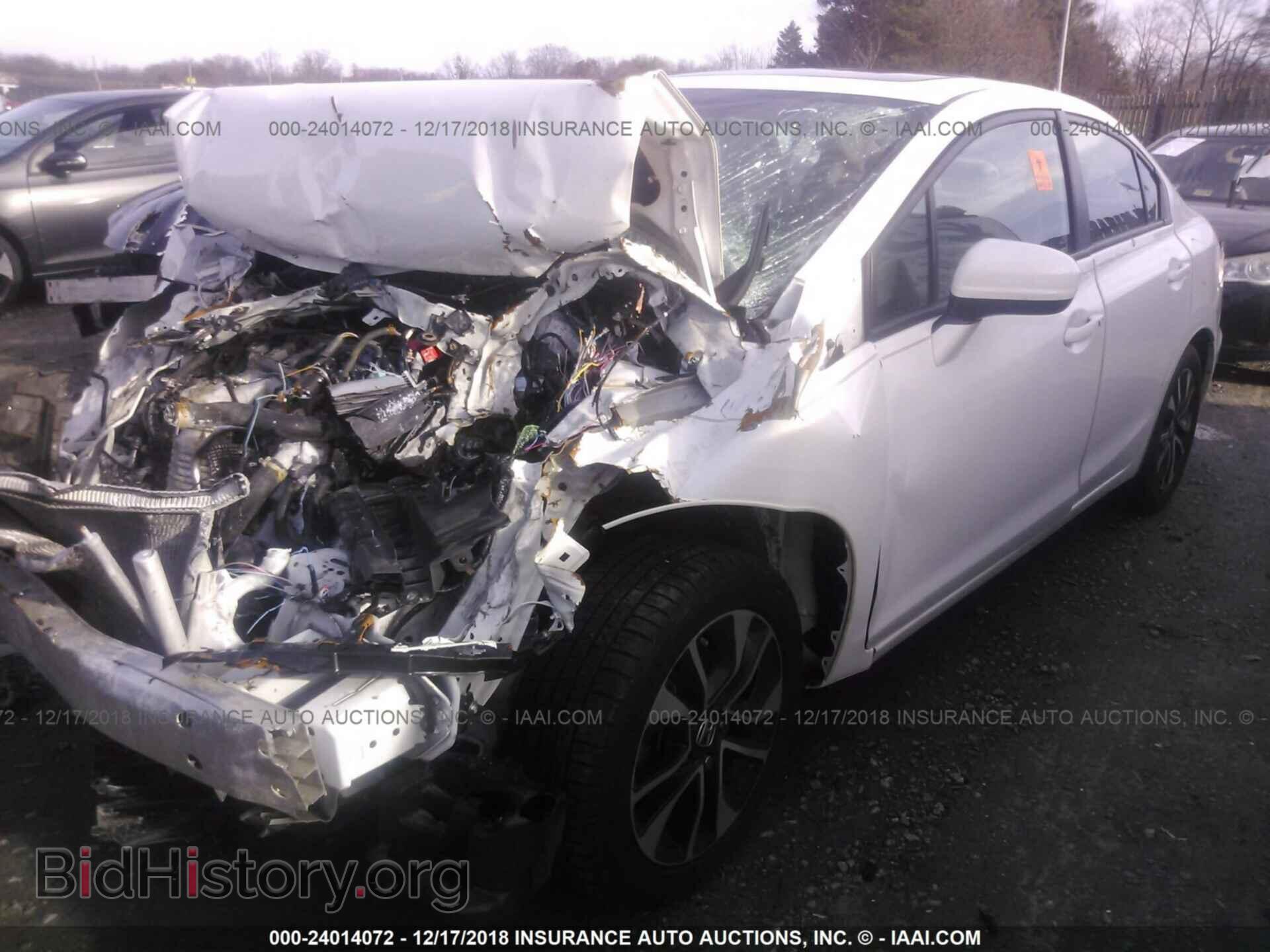 2014 HONDA CIVIC - VIN: 19XFB2F8XEE227076 - Фото 2