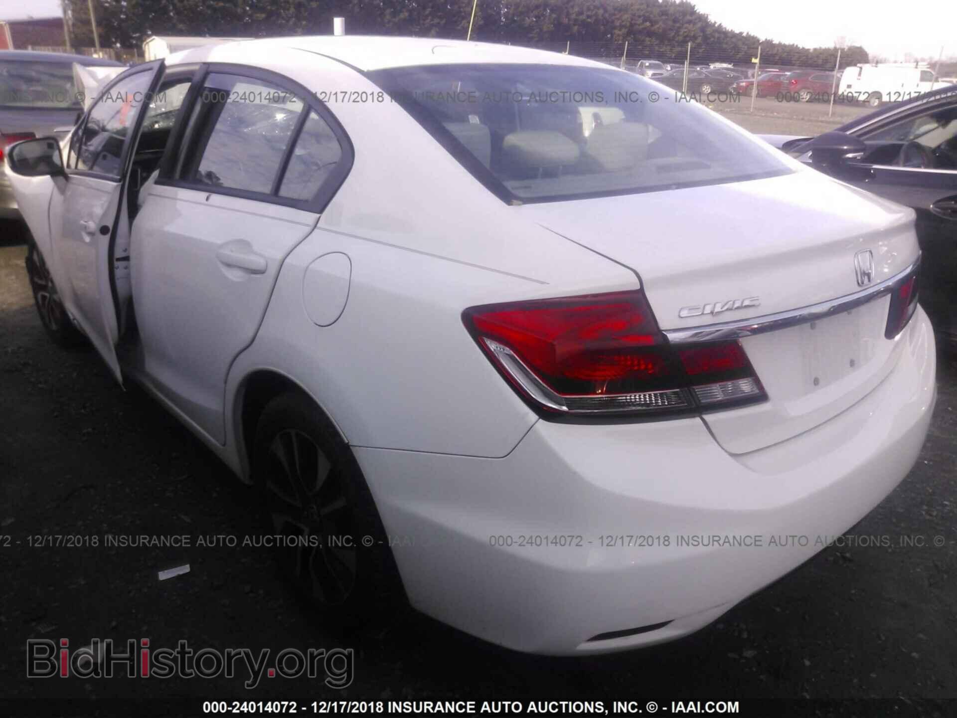 2014 HONDA CIVIC - VIN: 19XFB2F8XEE227076 - Фото 3