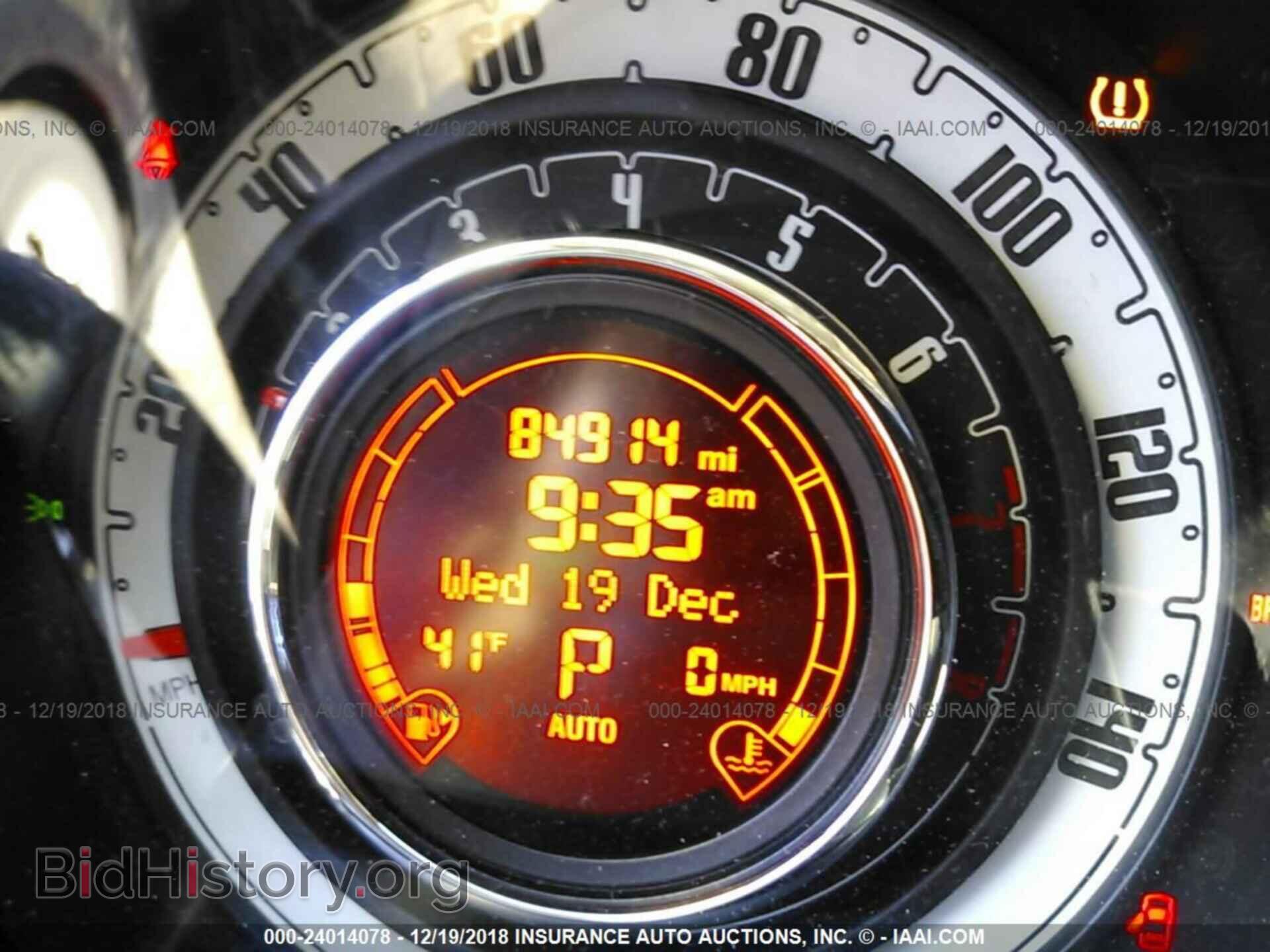 2013 FIAT 500 - VIN: 3C3CFFAR2DT745566 - Фото 7