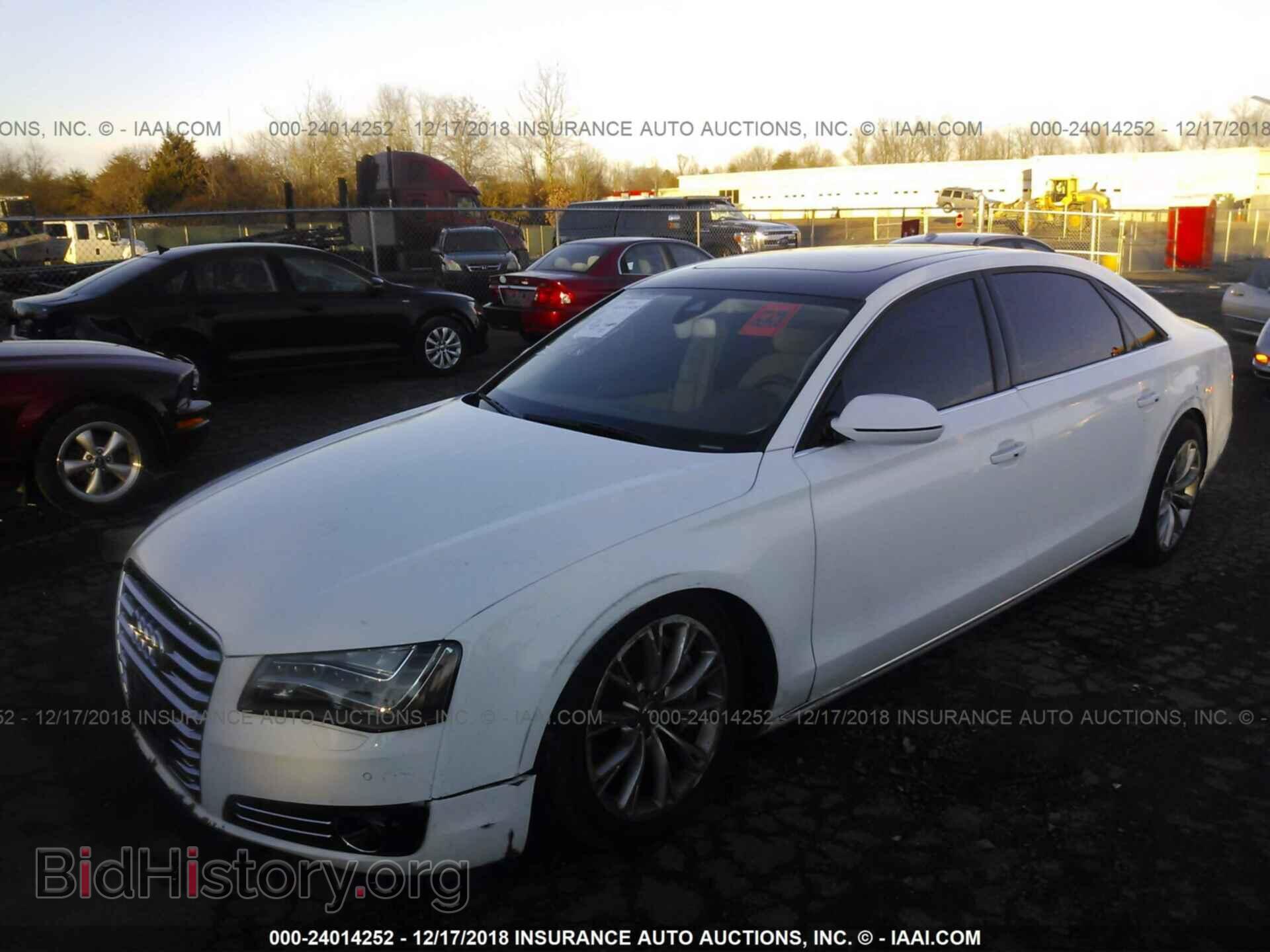2012 AUDI A8 - VIN: WAURVAFD0CN004630 - Photo 2
