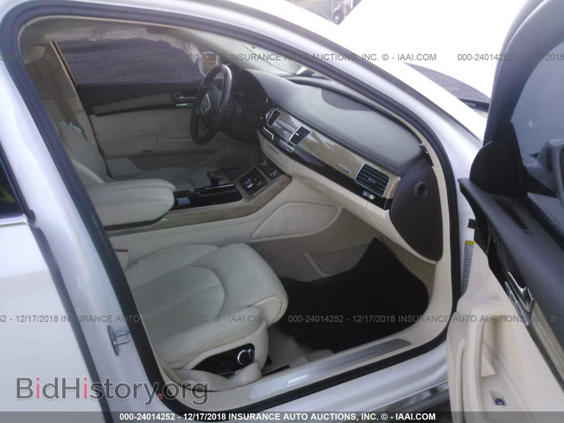 2012 AUDI A8 - VIN: WAURVAFD0CN004630 - Photo 5